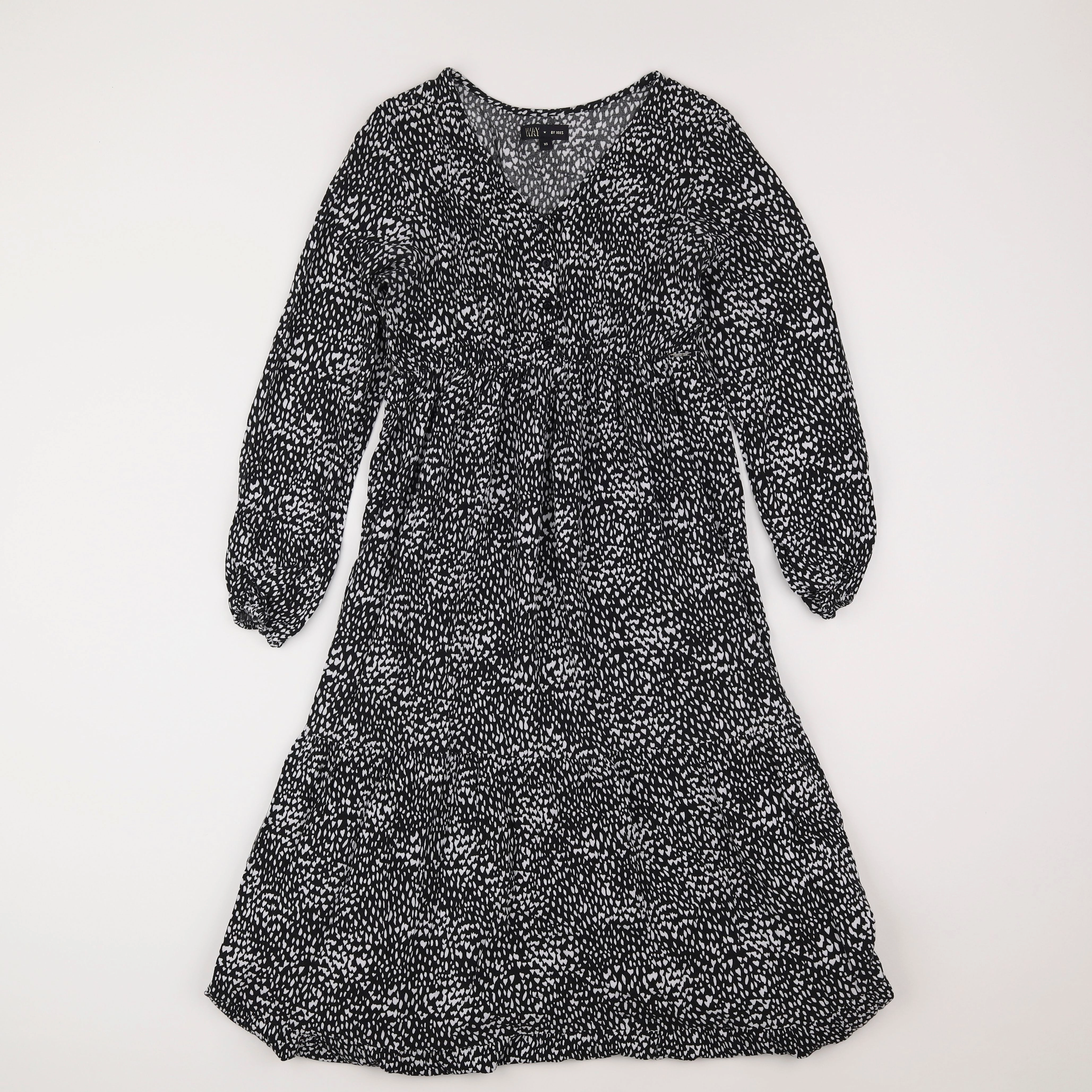 IKKS - robe noir - 12 ans