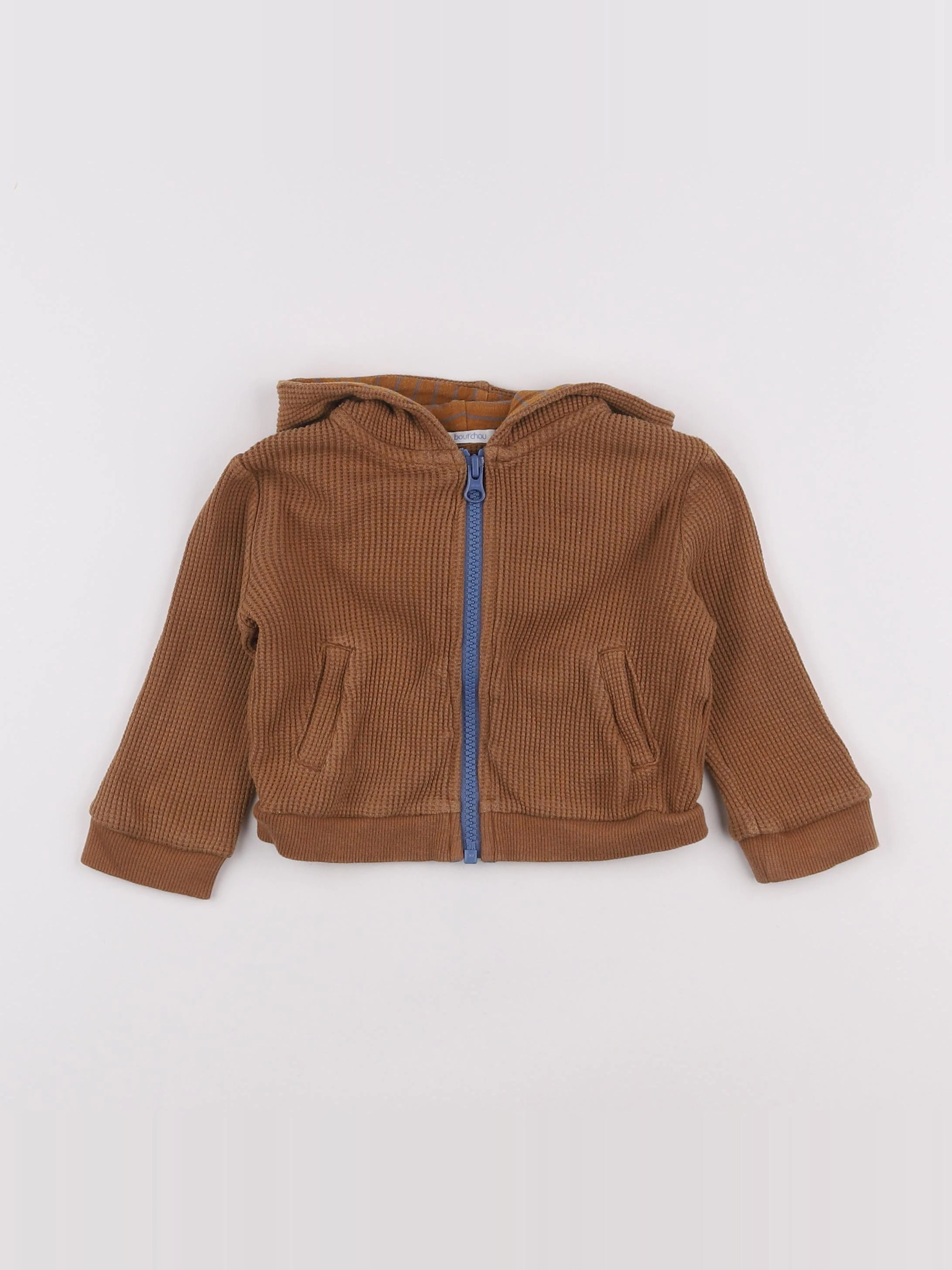 Boutchou - sweat marron - 9 mois