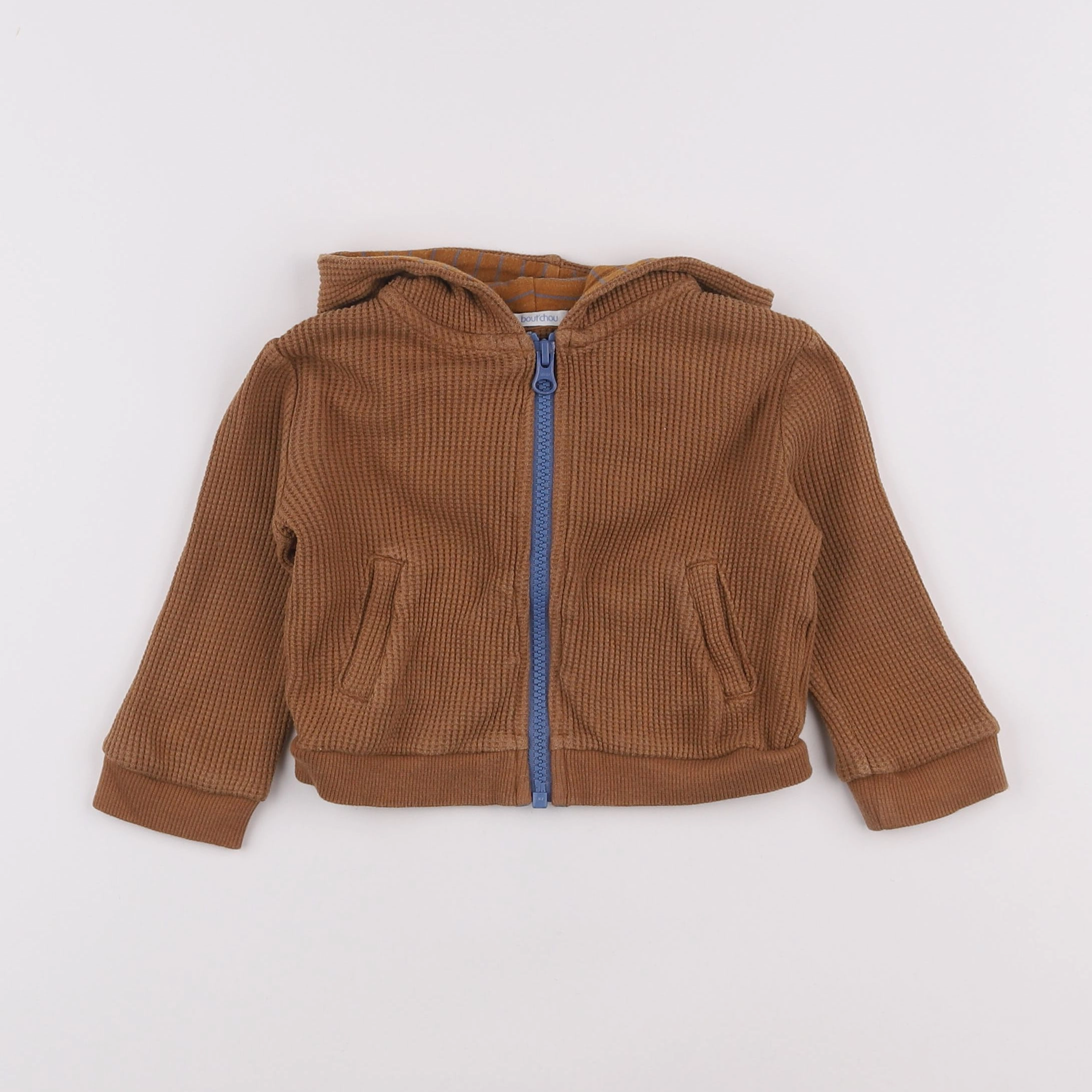 Boutchou - sweat marron - 9 mois