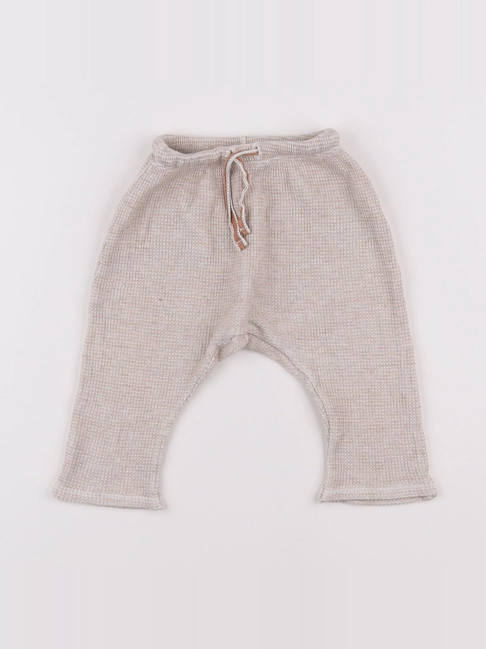 Arsène et les pipelettes - sarouel beige - 6 mois