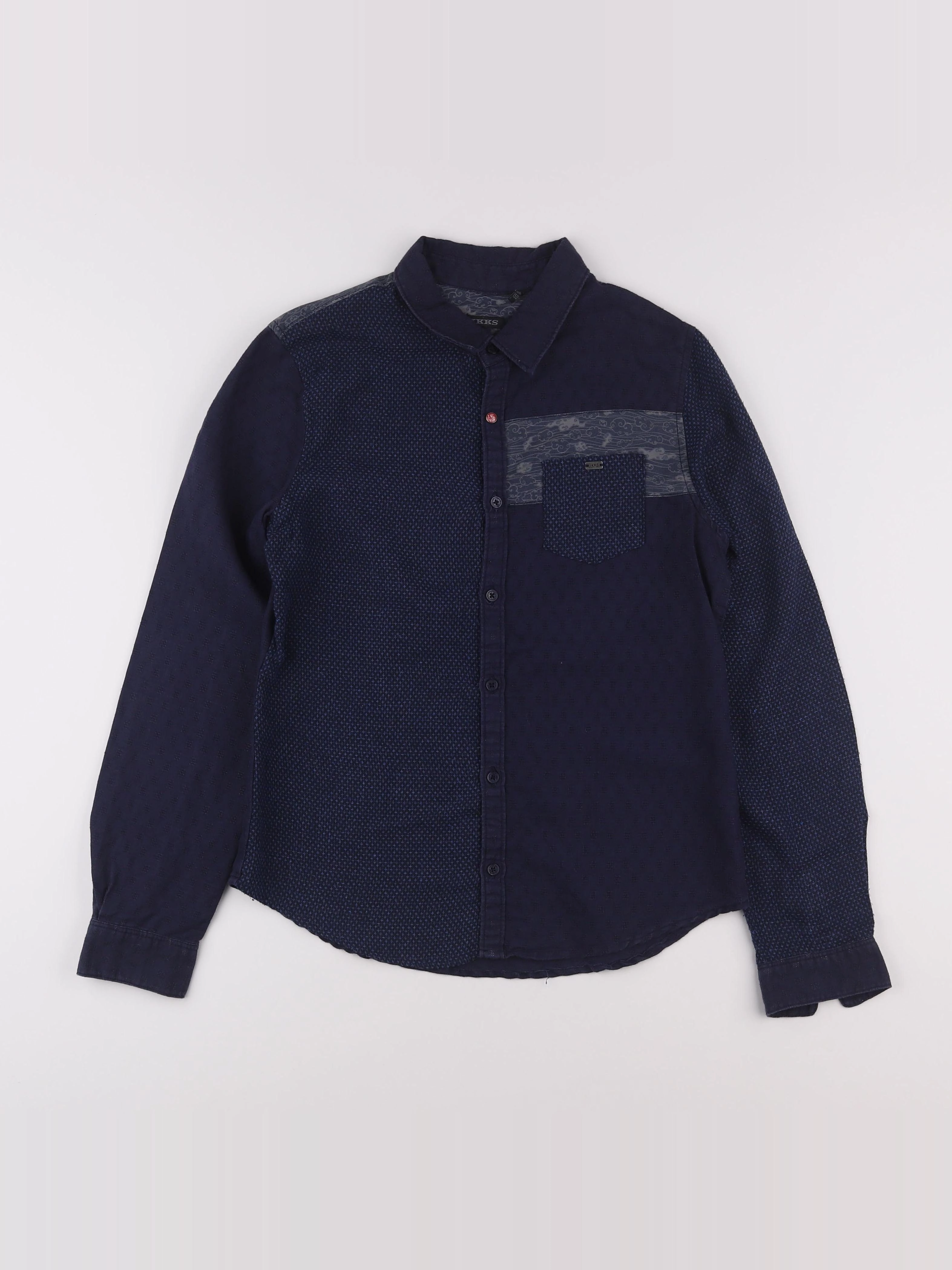IKKS - chemise bleu - 12 ans