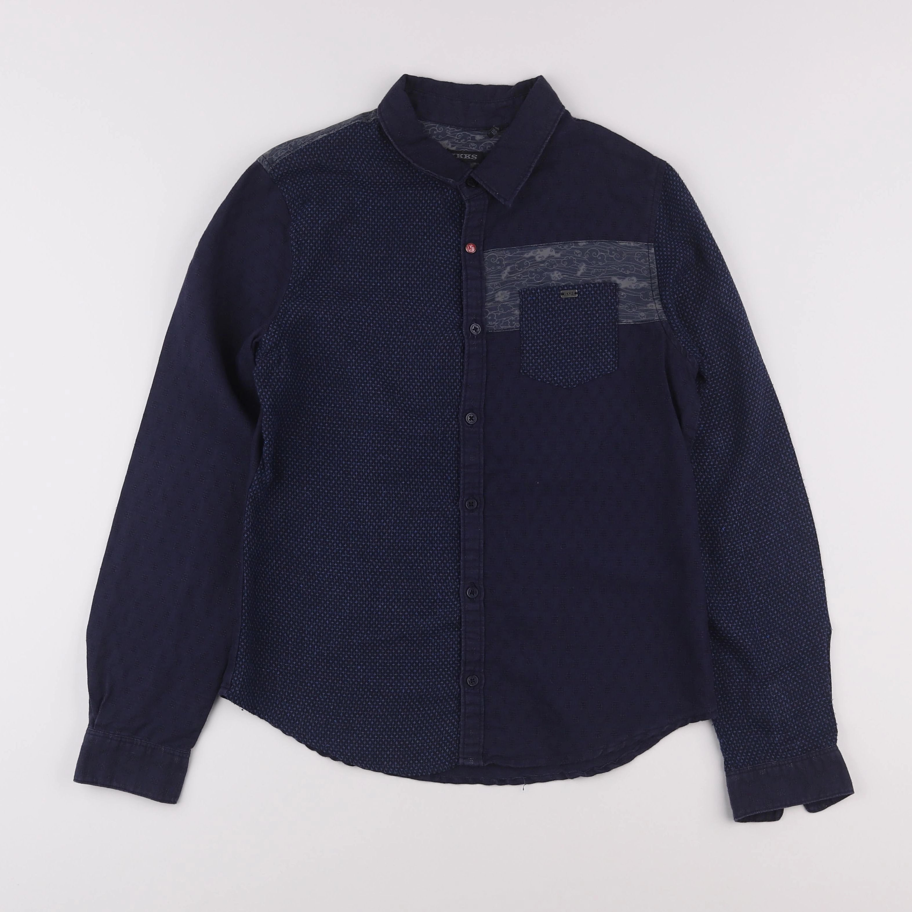 IKKS - chemise bleu - 12 ans