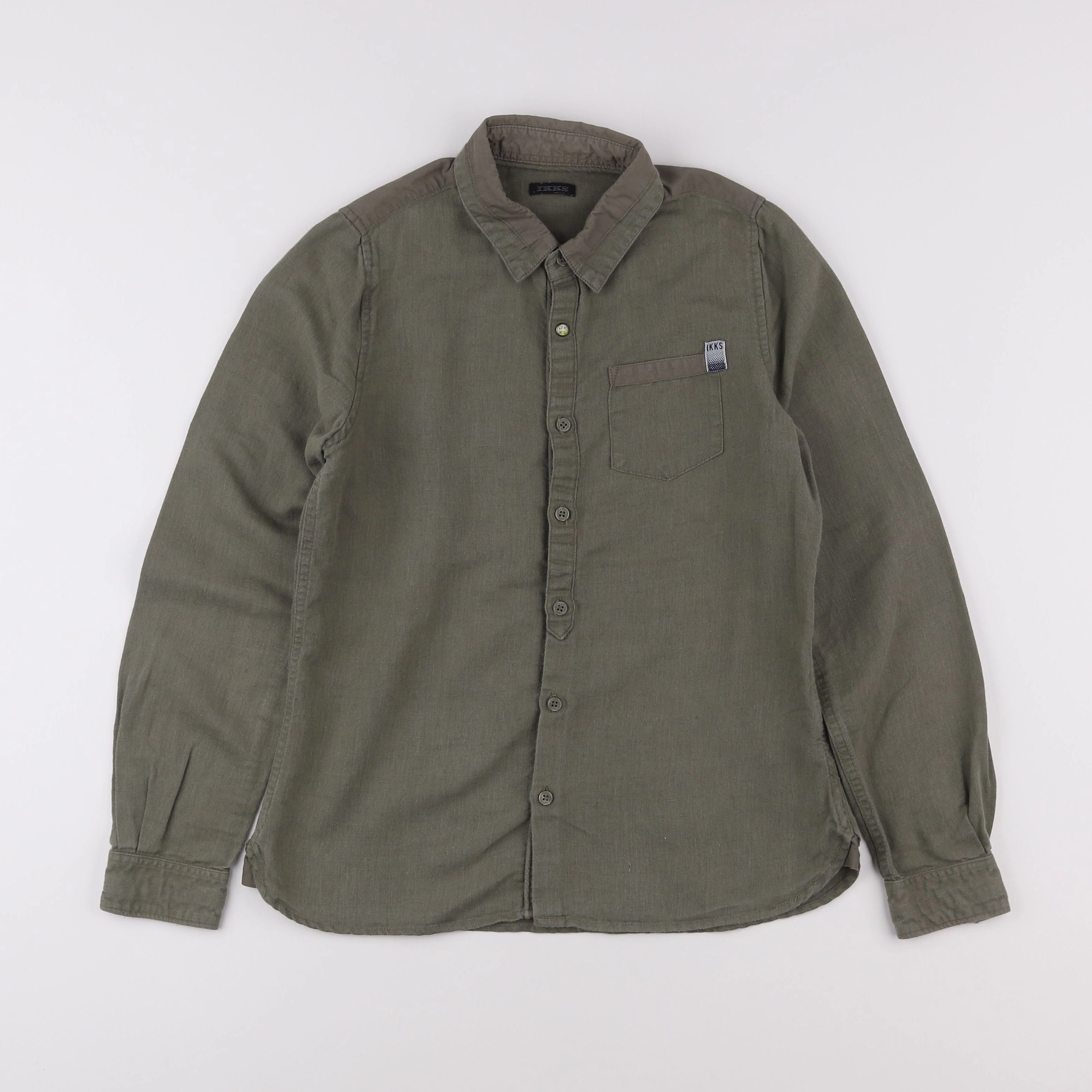 IKKS - chemise vert - 12 ans