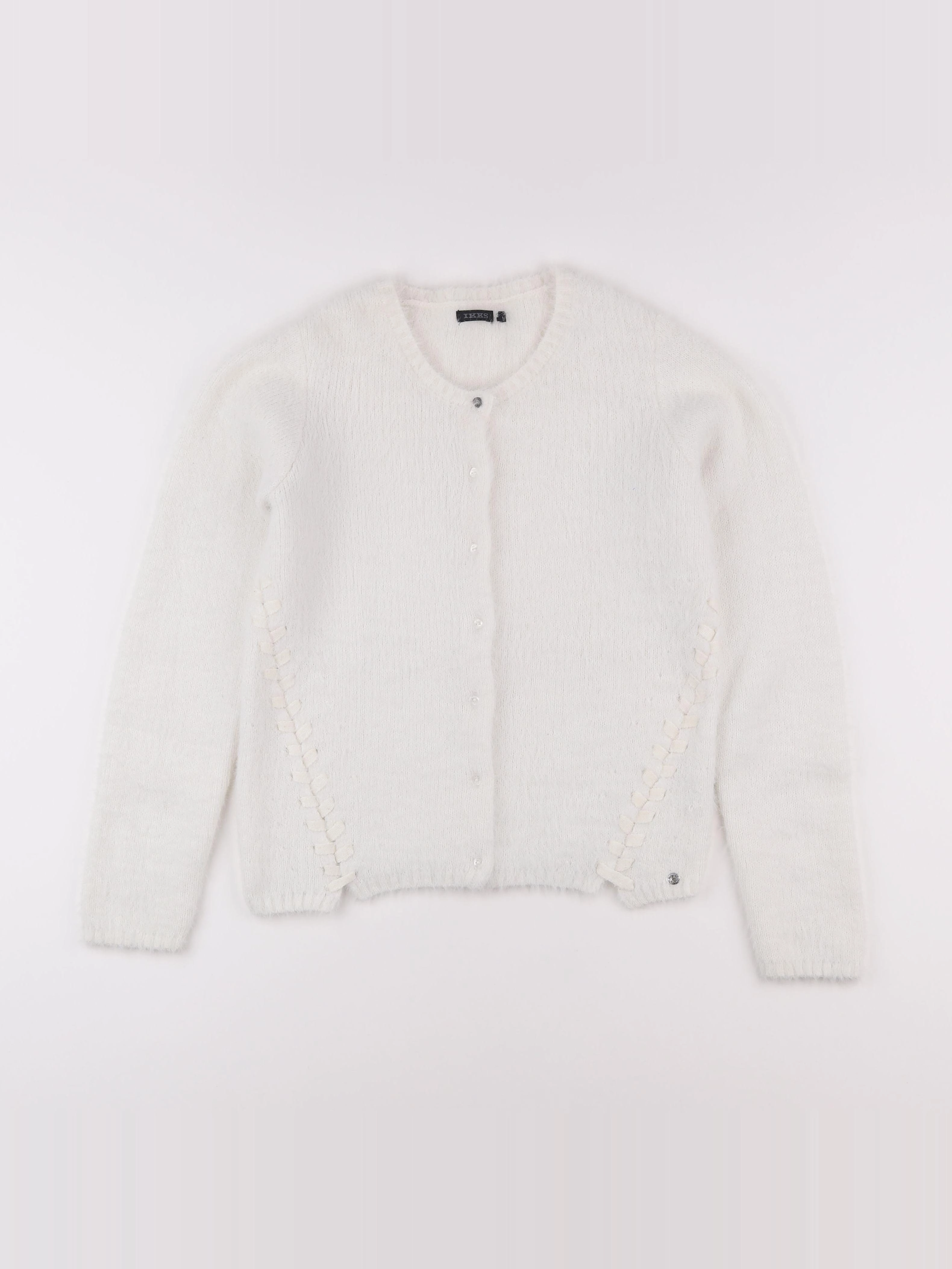 IKKS - gilet blanc - 12 ans