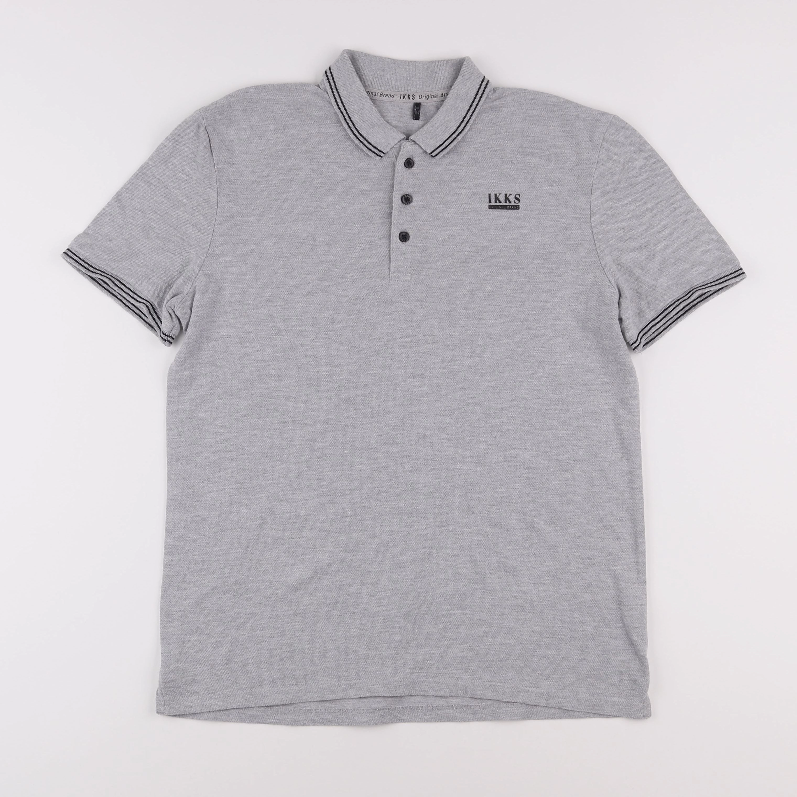 IKKS - polo gris - 14 ans