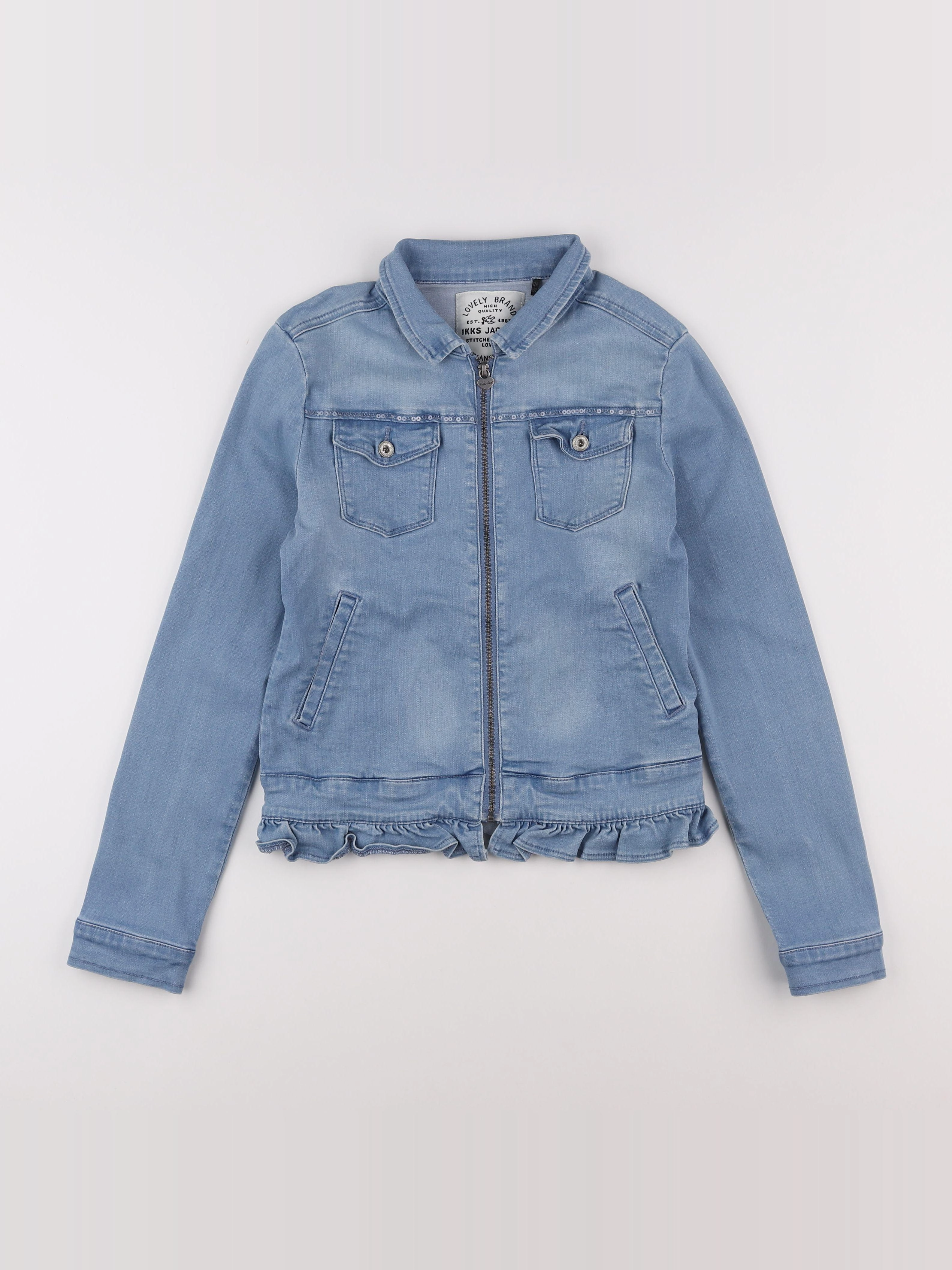 IKKS - veste bleu - 12 ans