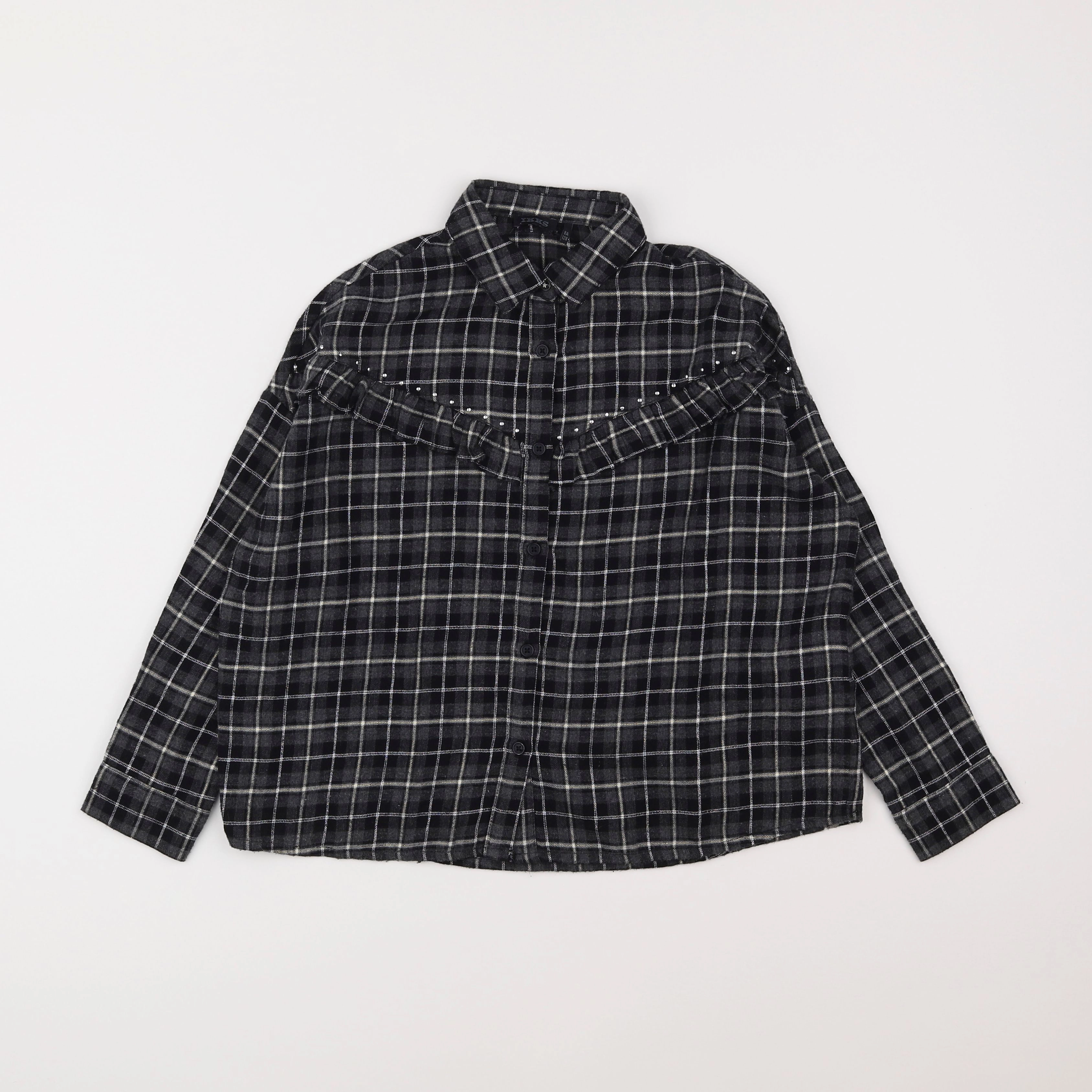 IKKS - blouse noir - 8 ans