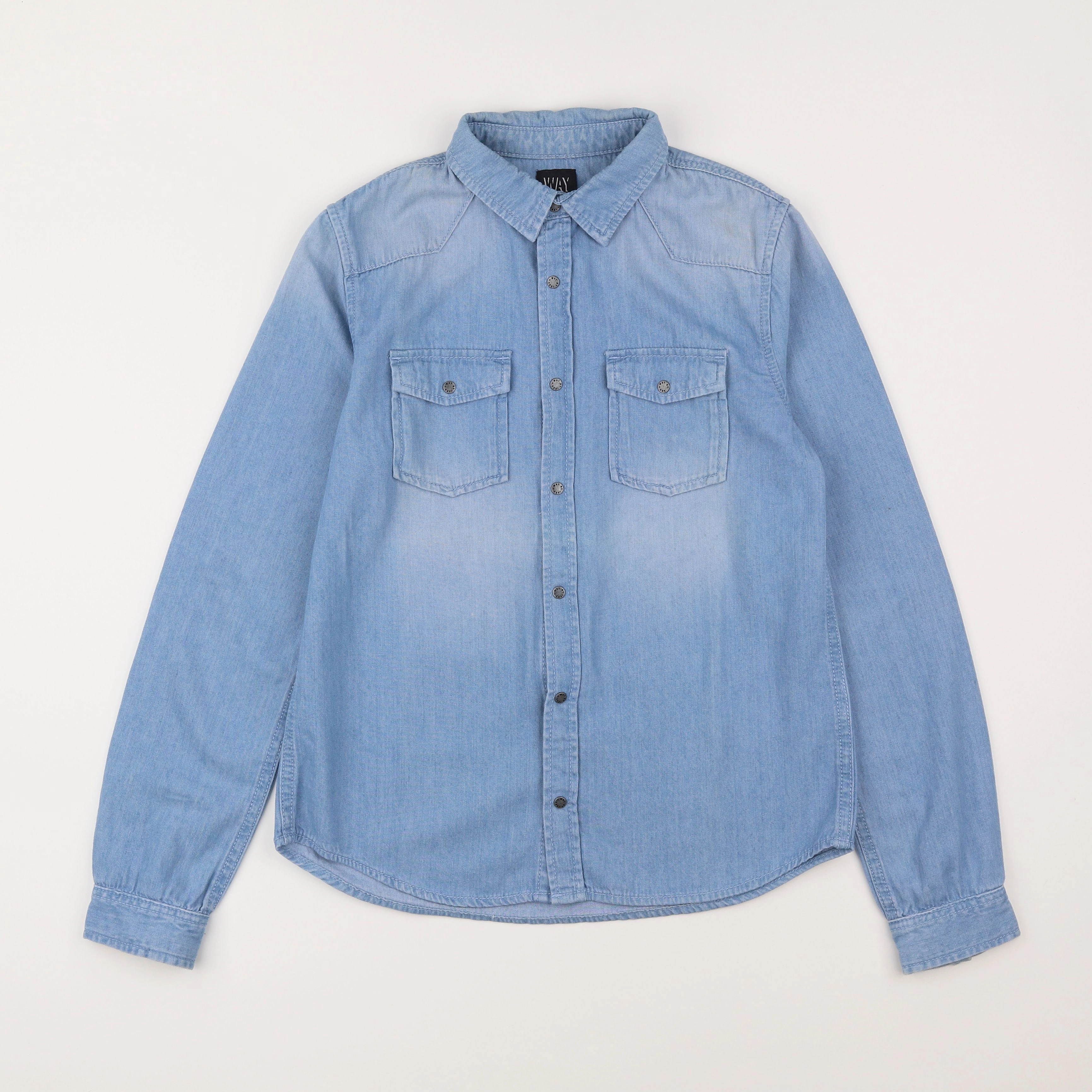 IKKS - chemise bleu - 14 ans