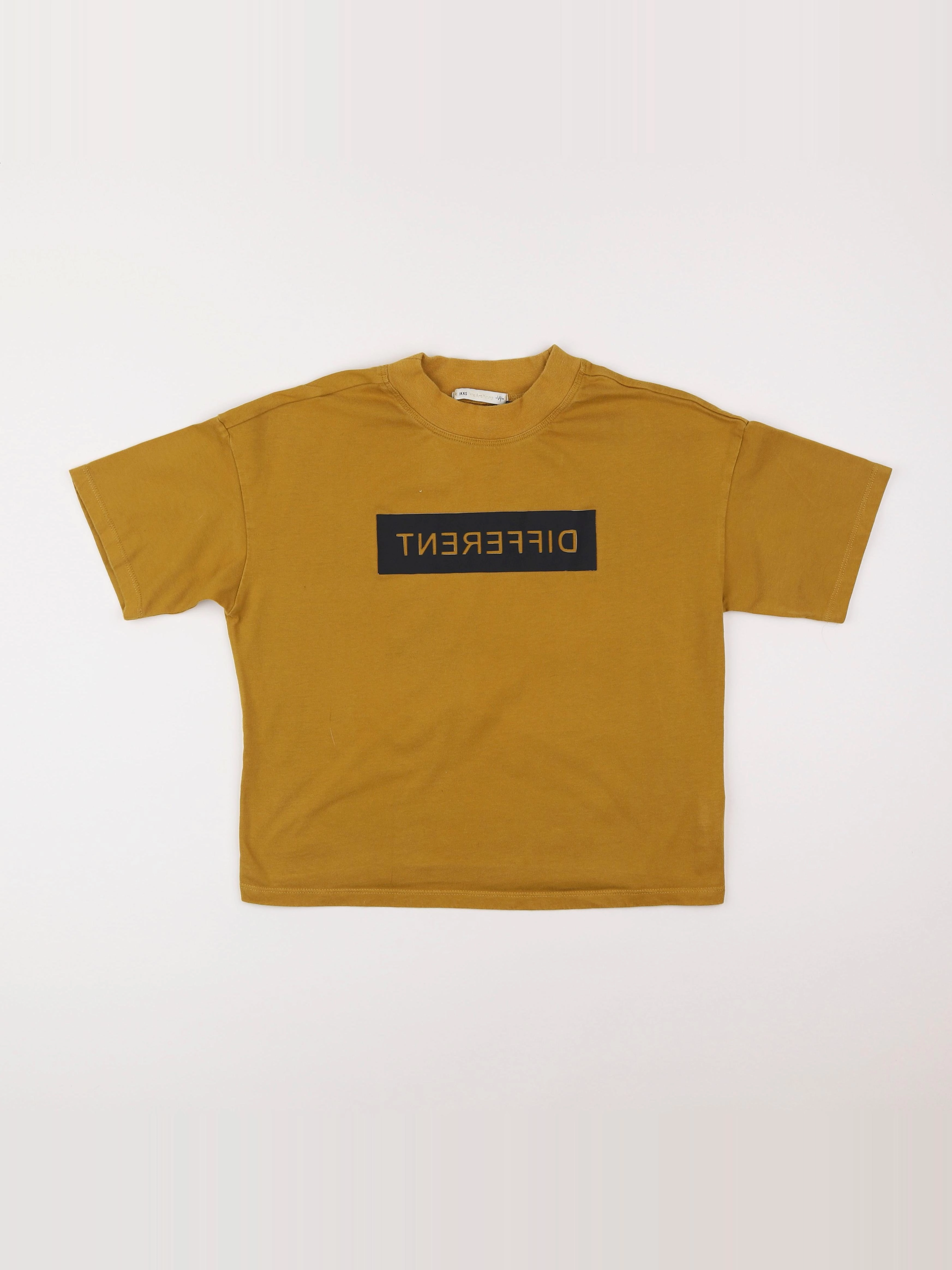 IKKS - tee-shirt marron - 14 ans