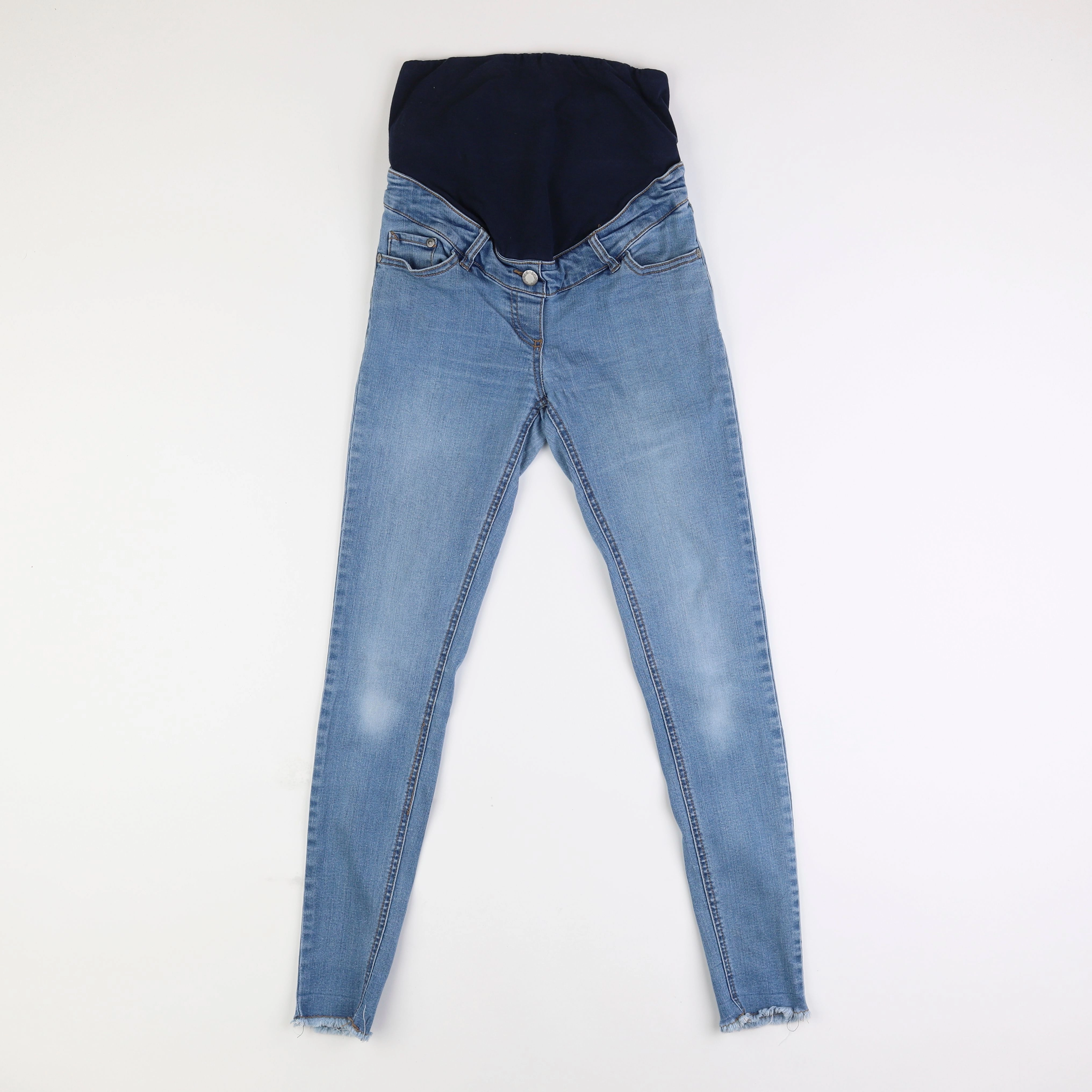Vertbaudet - jean grossesse bleu - 34