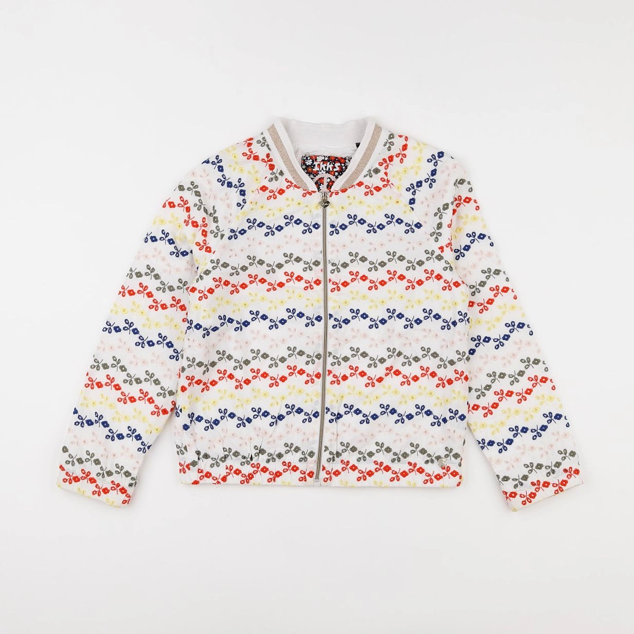 IKKS - veste blanc - 10 ans