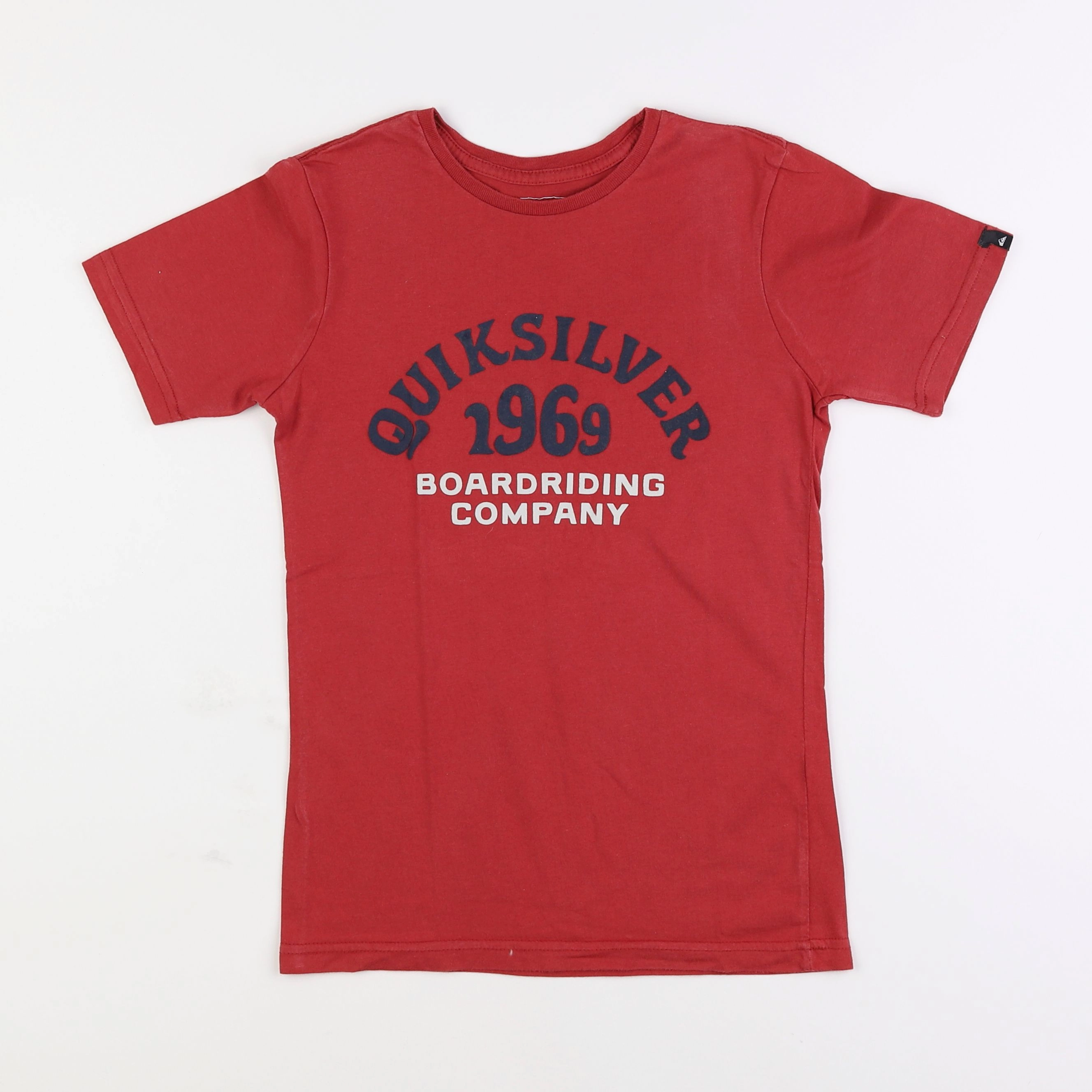 Quiksilver - tee-shirt rouge - 10 ans