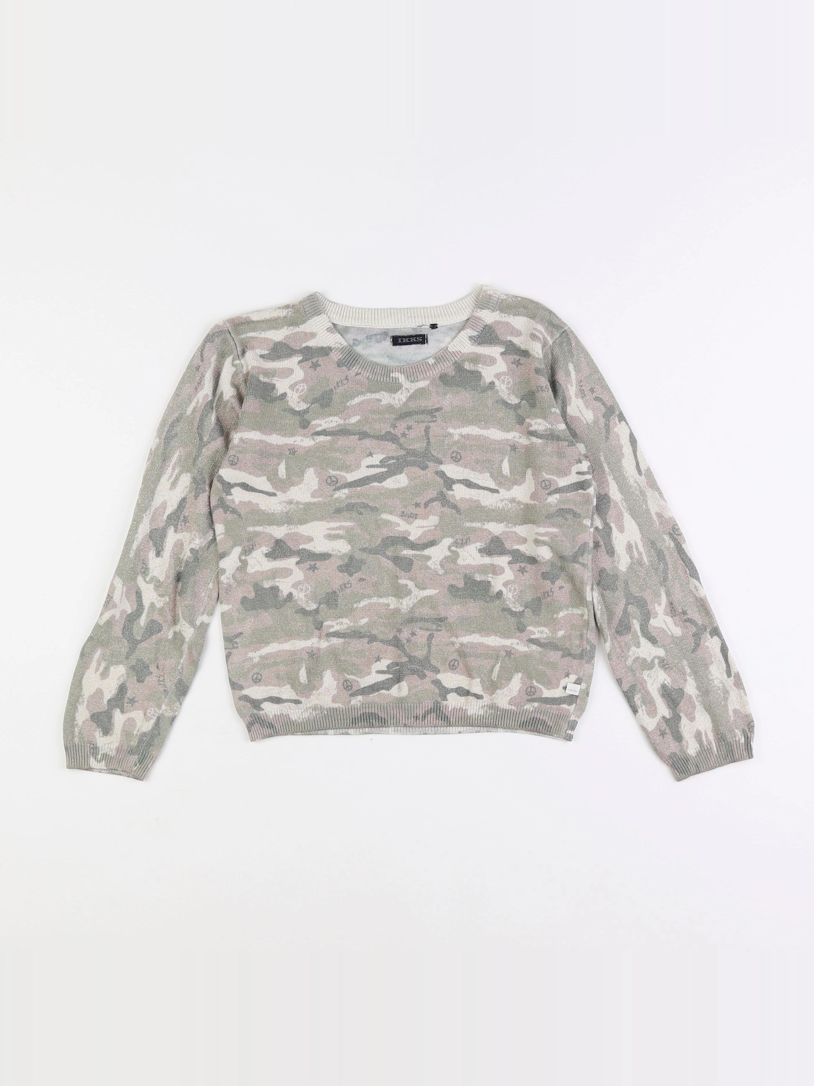 IKKS - pull vert - 8 ans