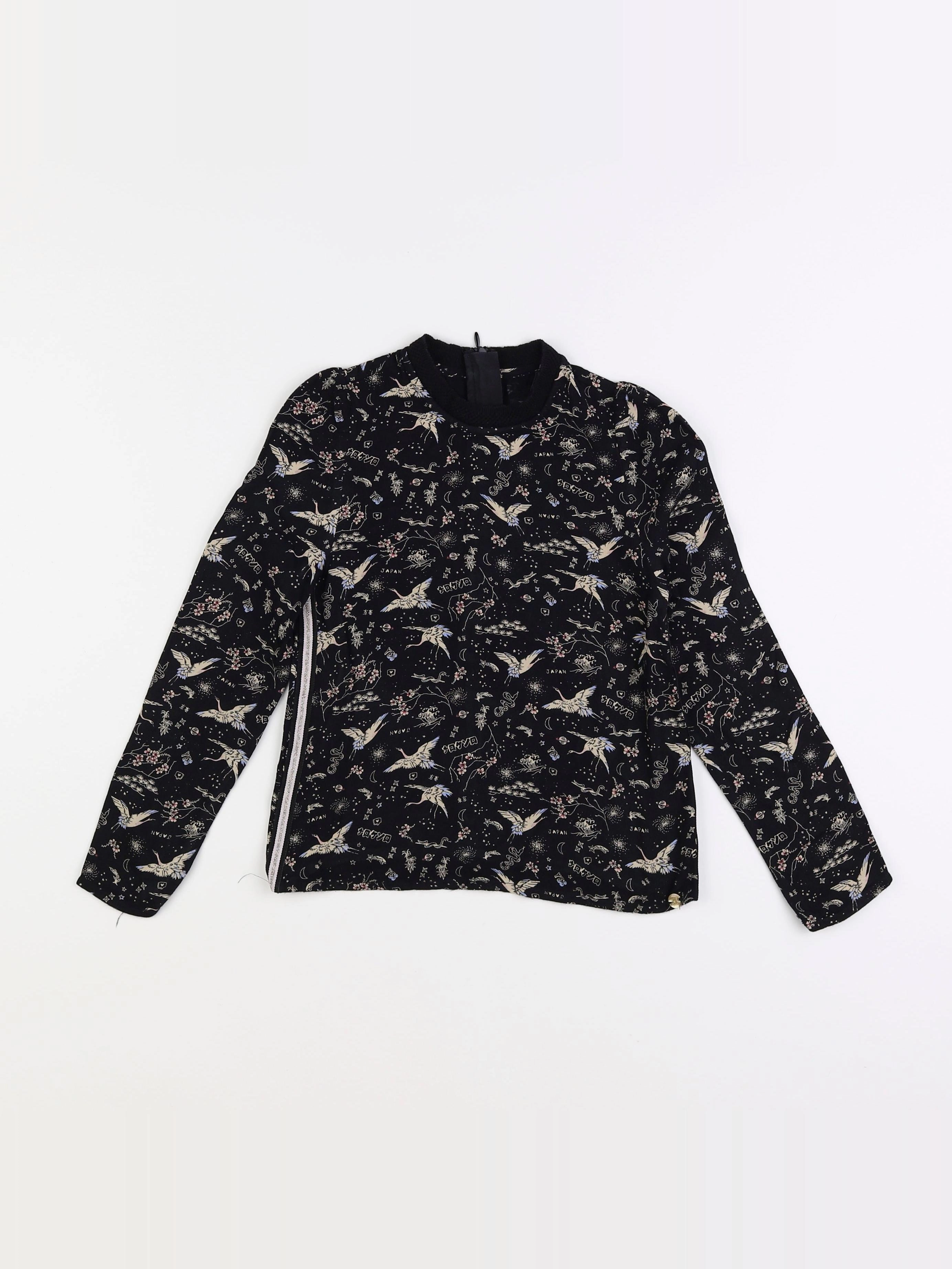 IKKS - blouse noir - 6 ans