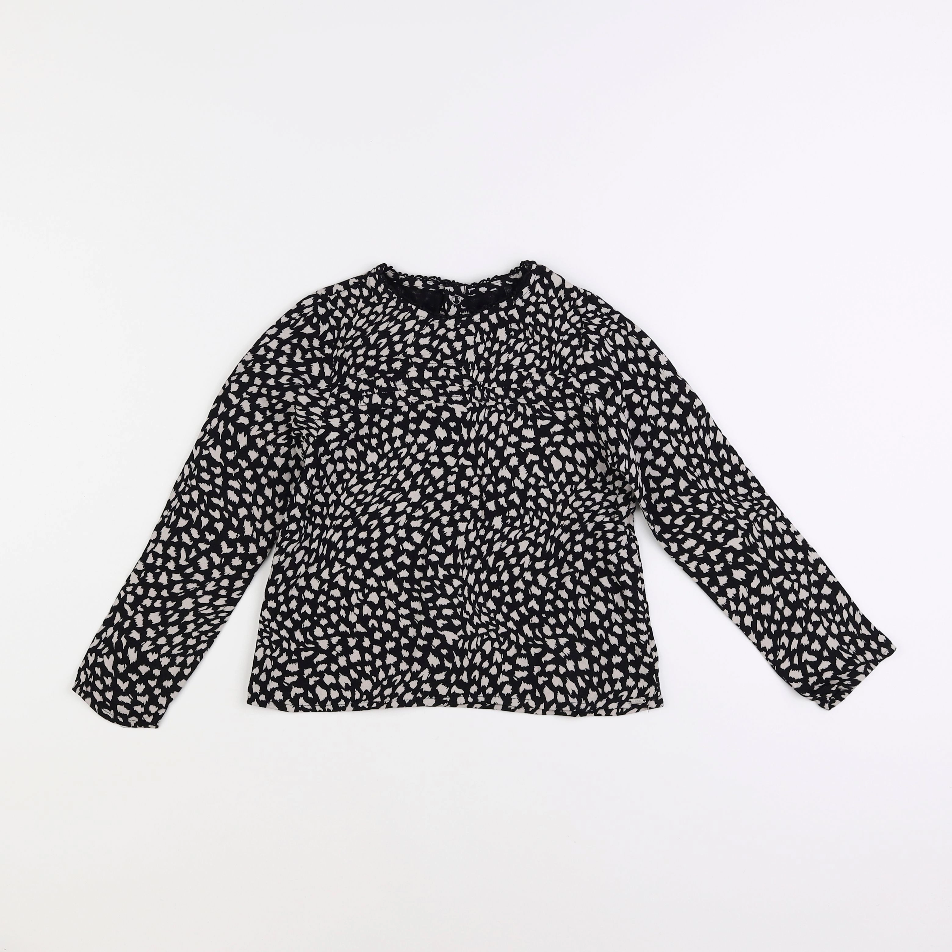 IKKS - blouse noir - 6 ans