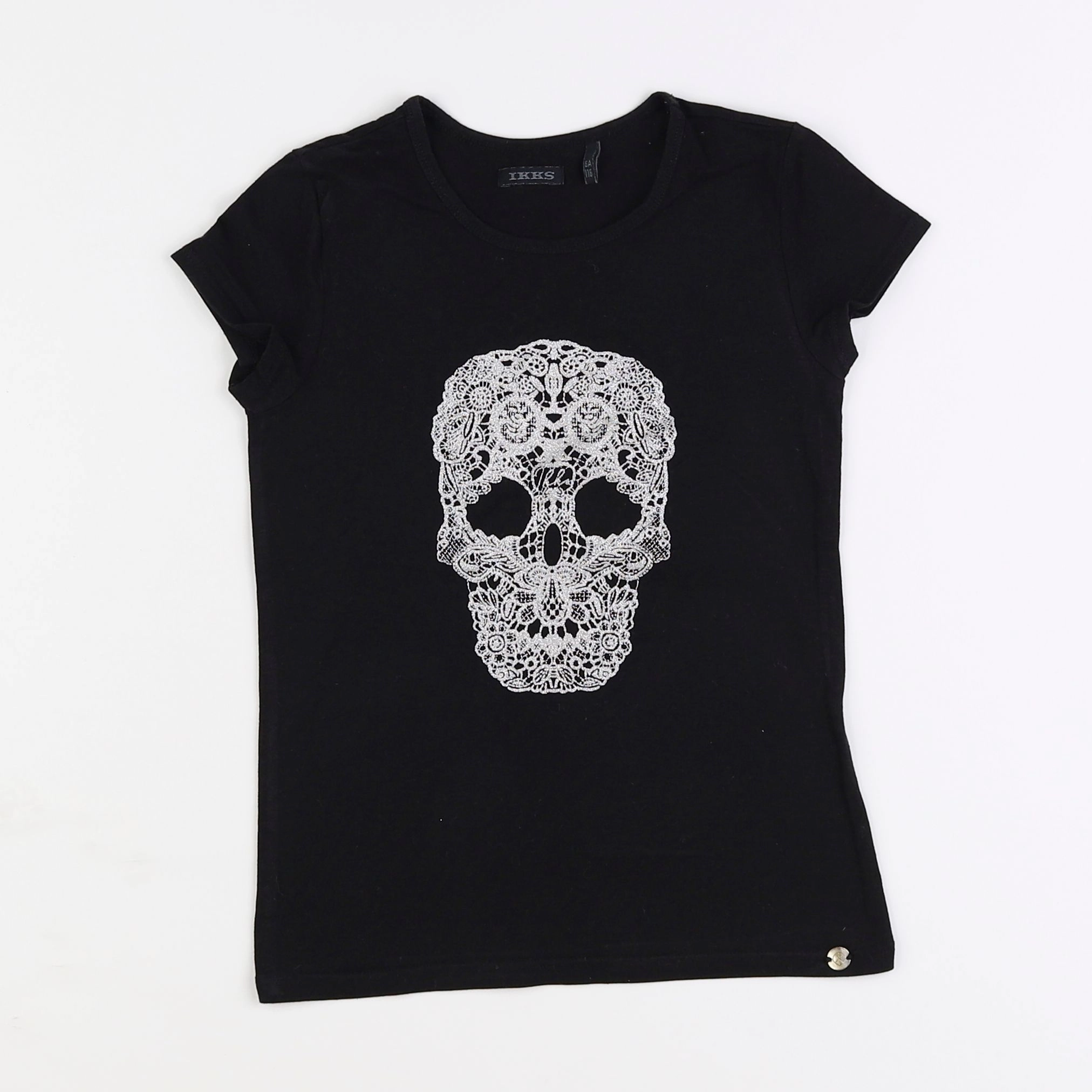 IKKS - tee-shirt noir - 6 ans