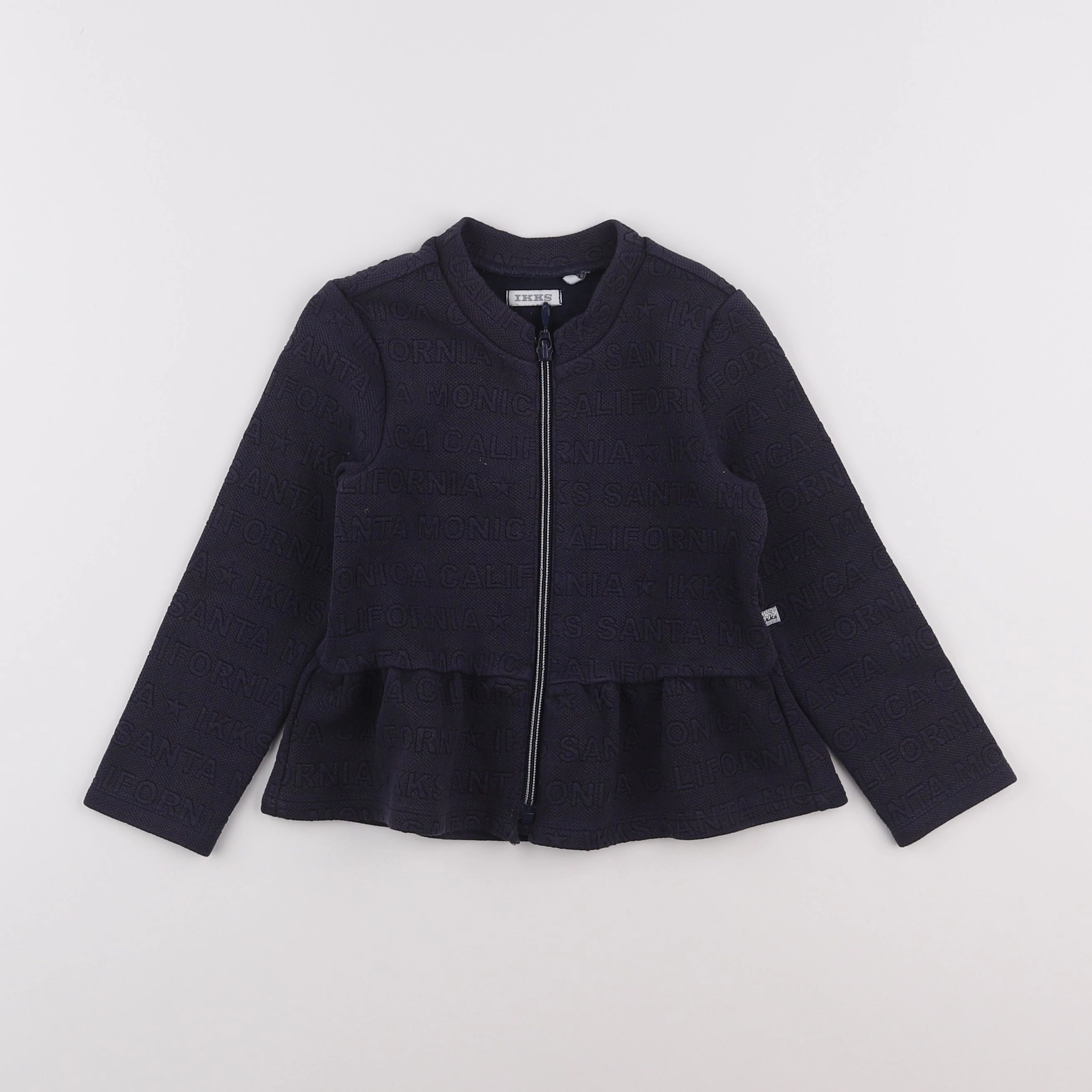 IKKS - sweat bleu - 3 ans