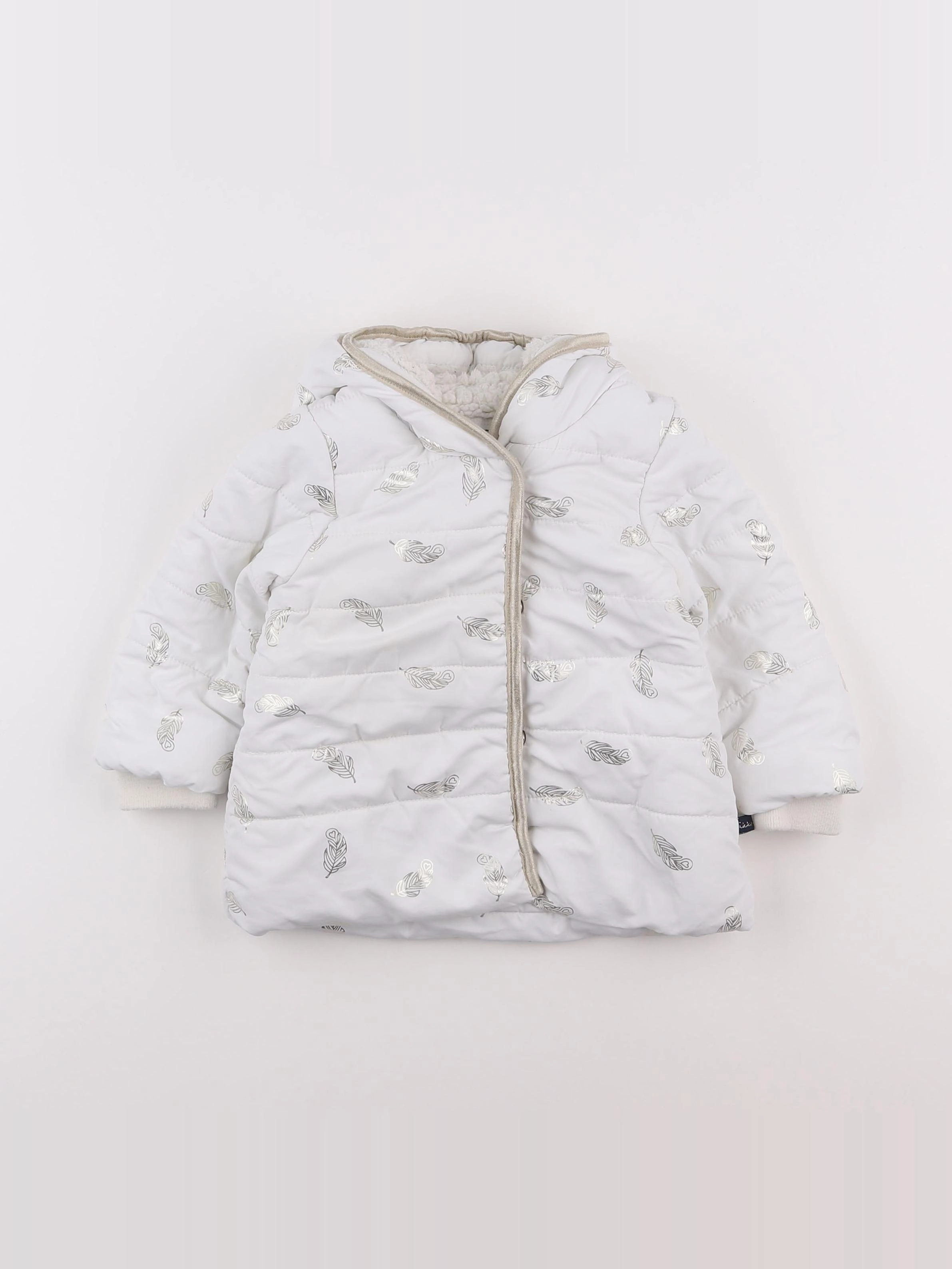 IKKS - doudoune blanc - 12 mois