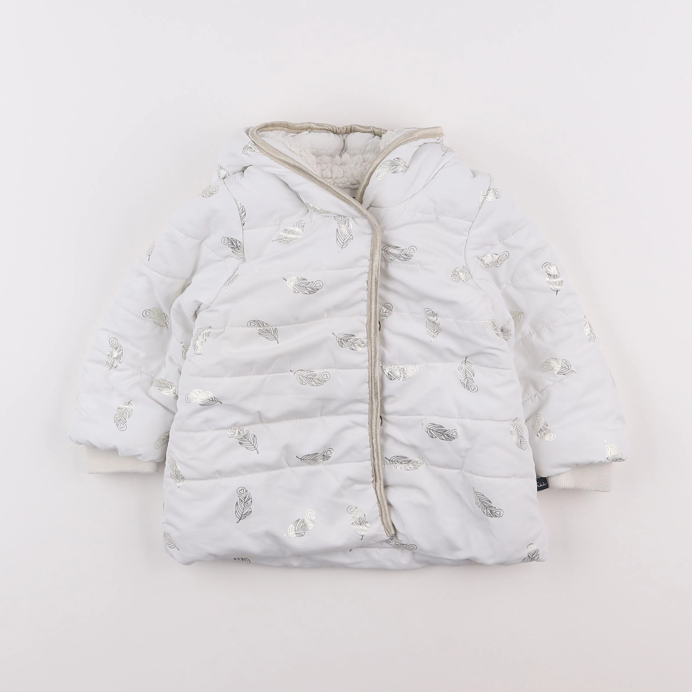 IKKS - doudoune blanc - 12 mois