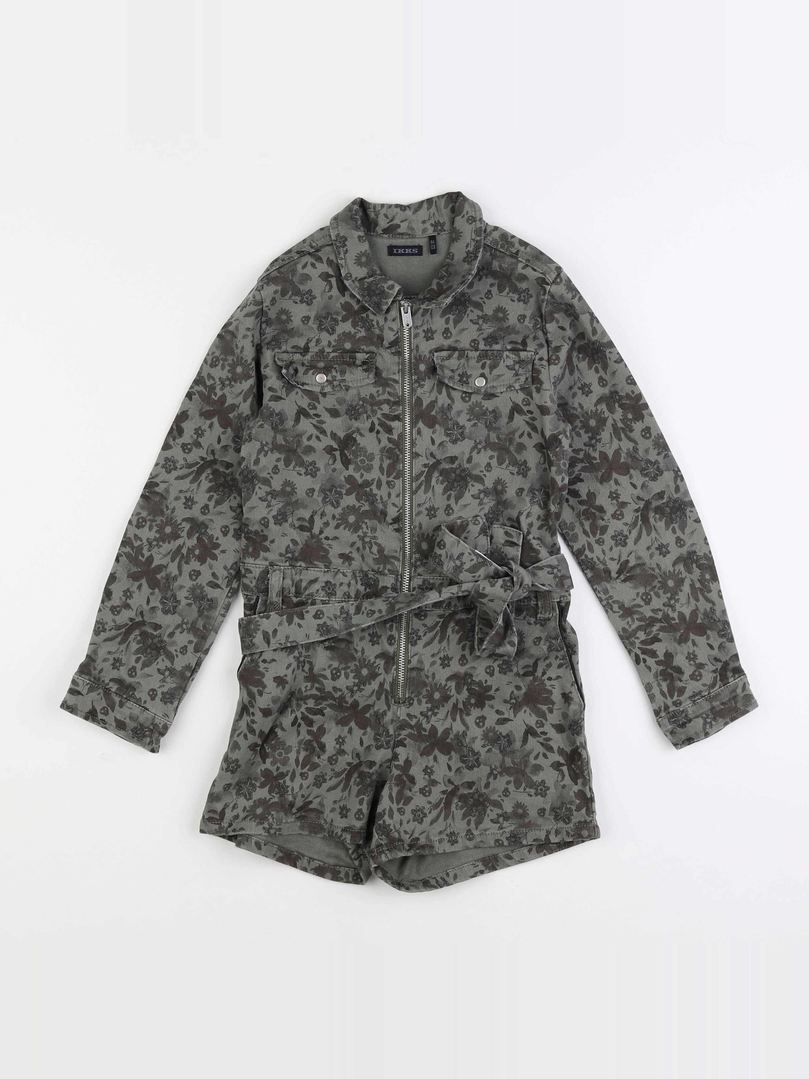 IKKS - combinaison vert - 8 ans