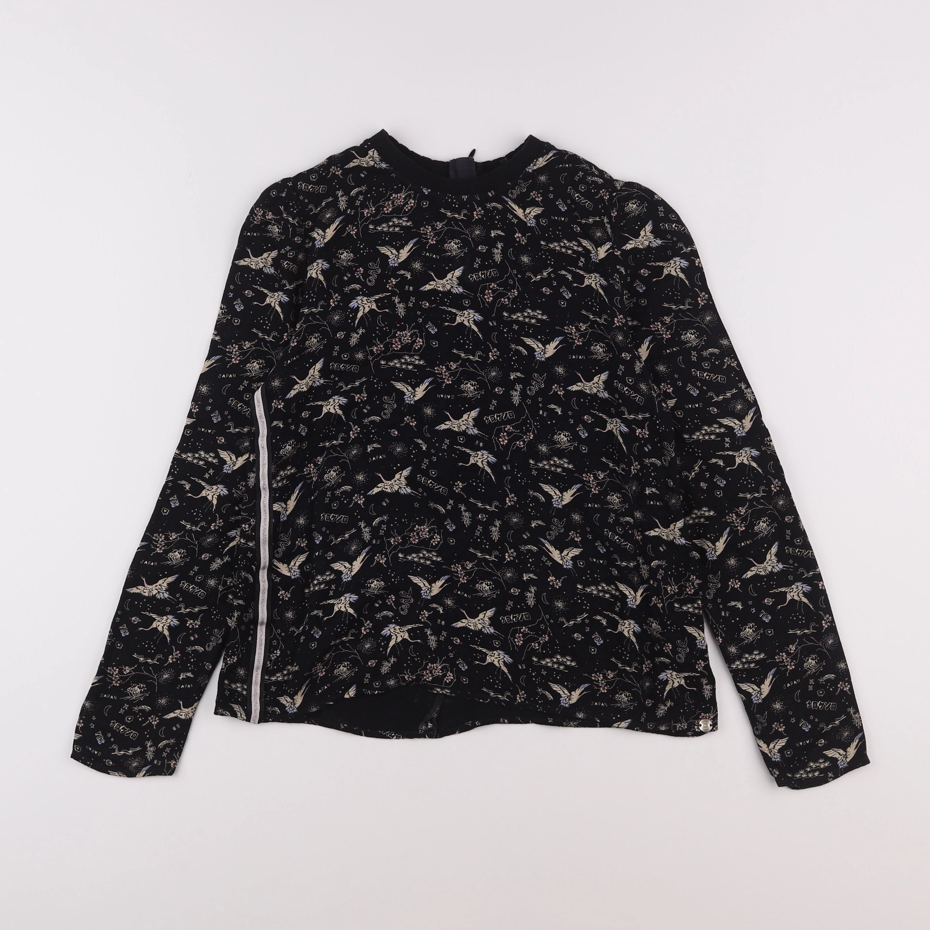 IKKS - blouse noir - 12 ans