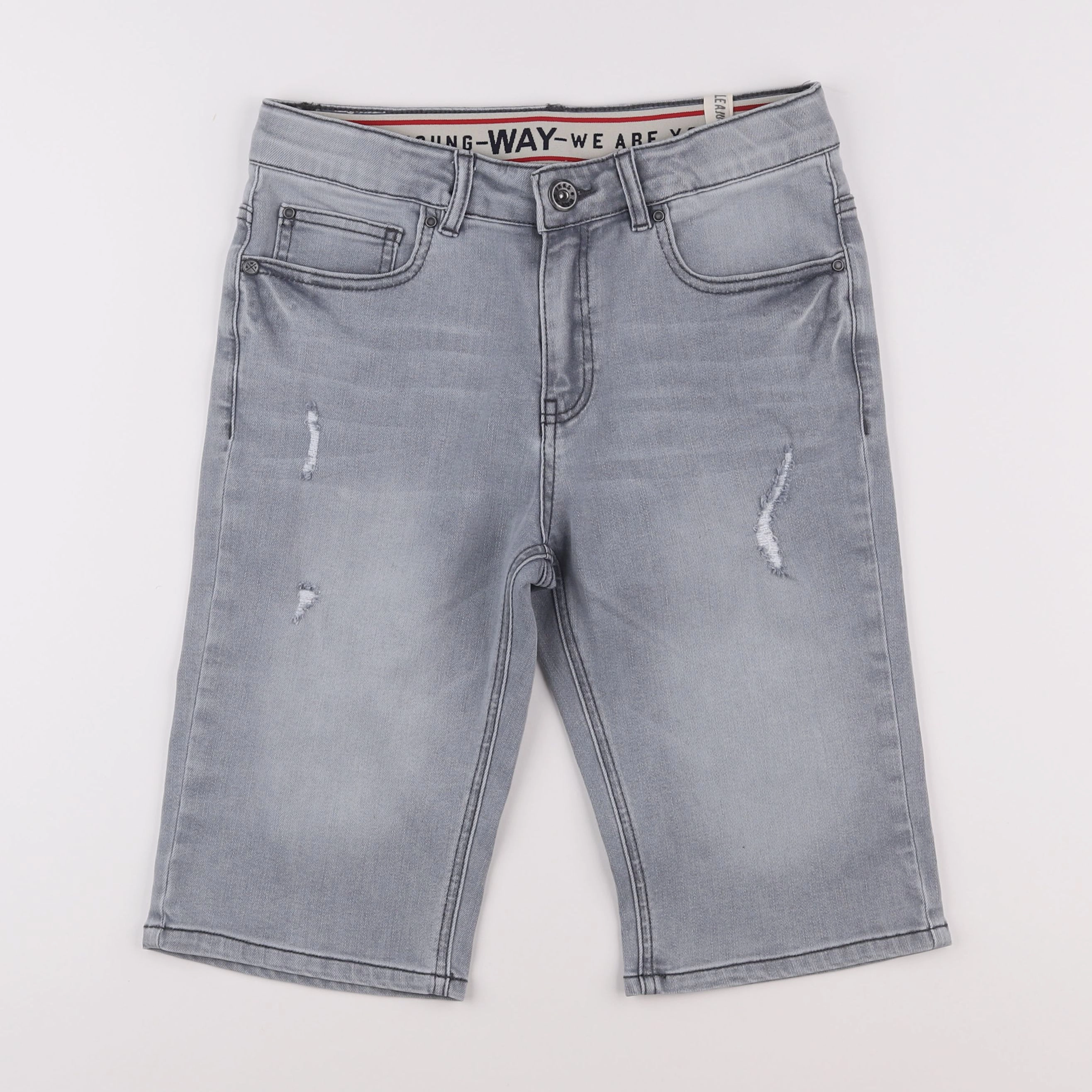 IKKS - short gris - 14 ans