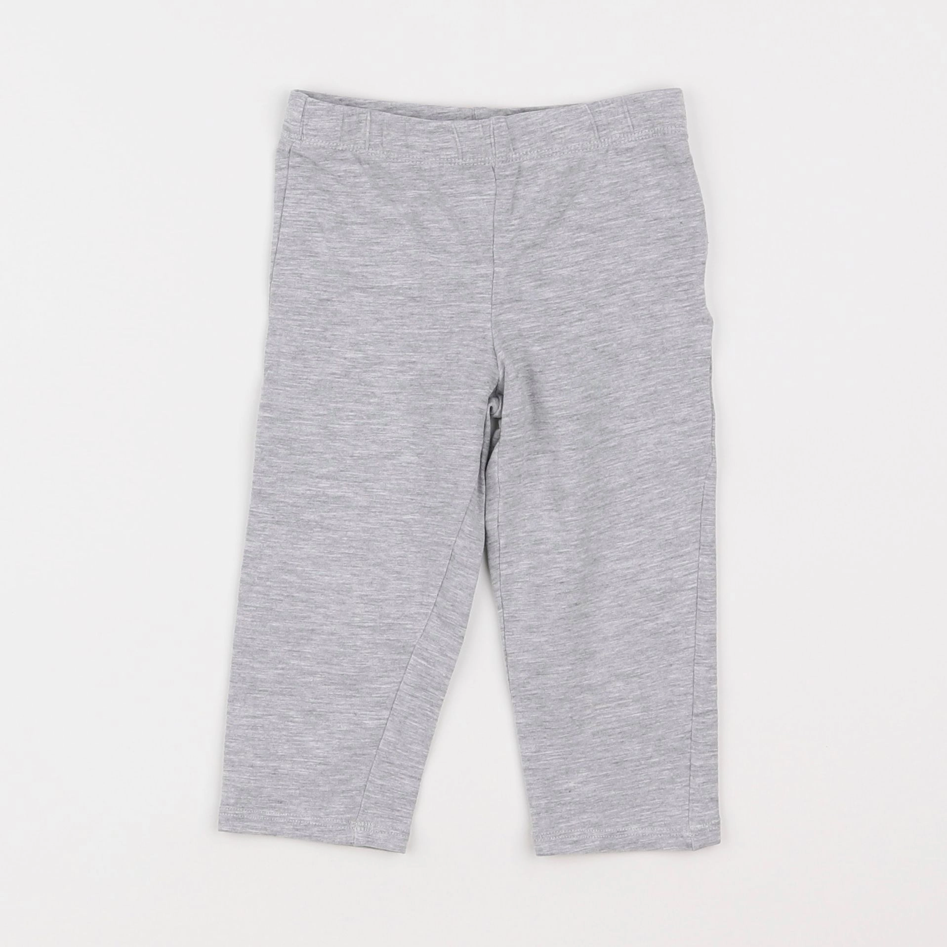 Vertbaudet - legging court gris - 2 ans