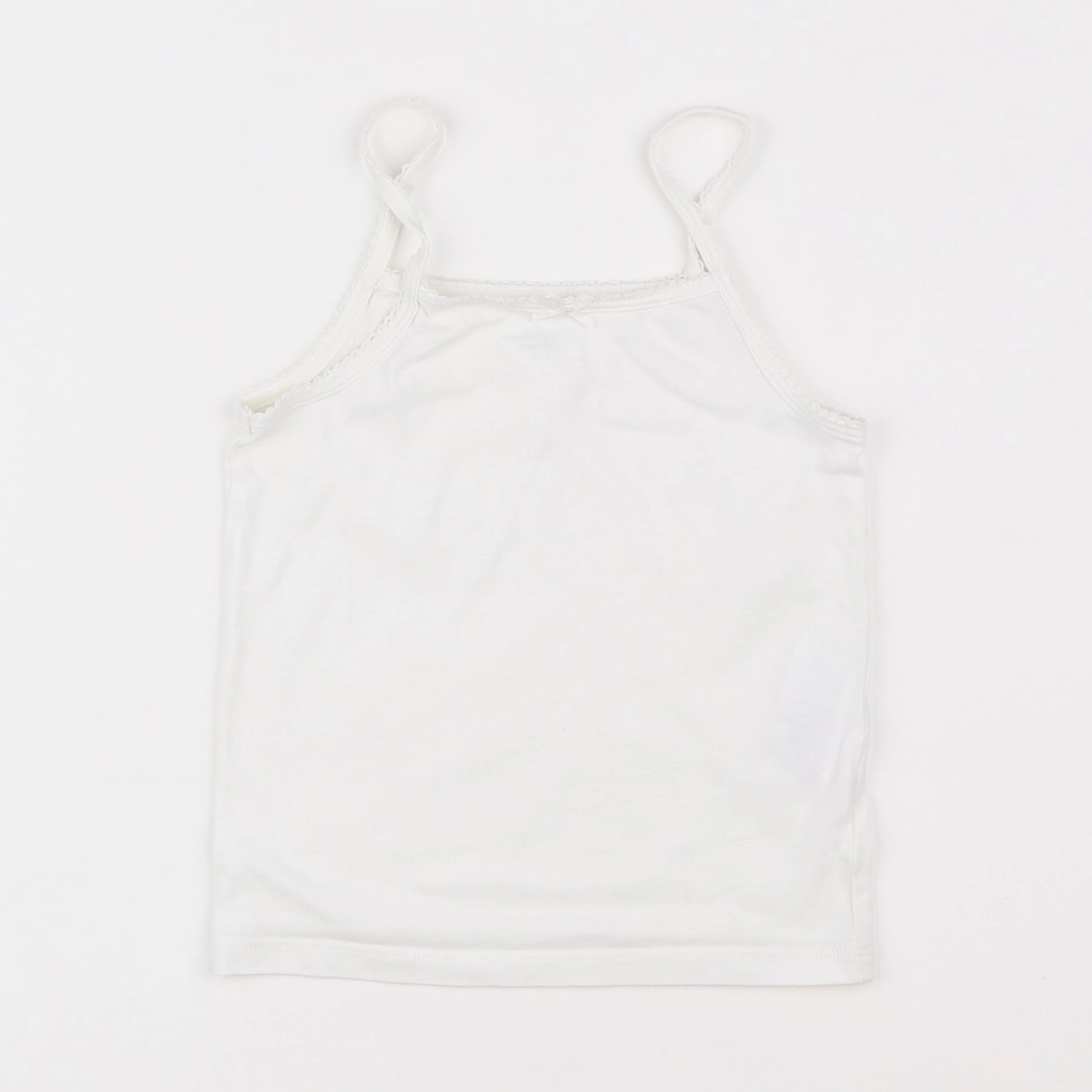 Vertbaudet - maillot de corps blanc - 6 ans