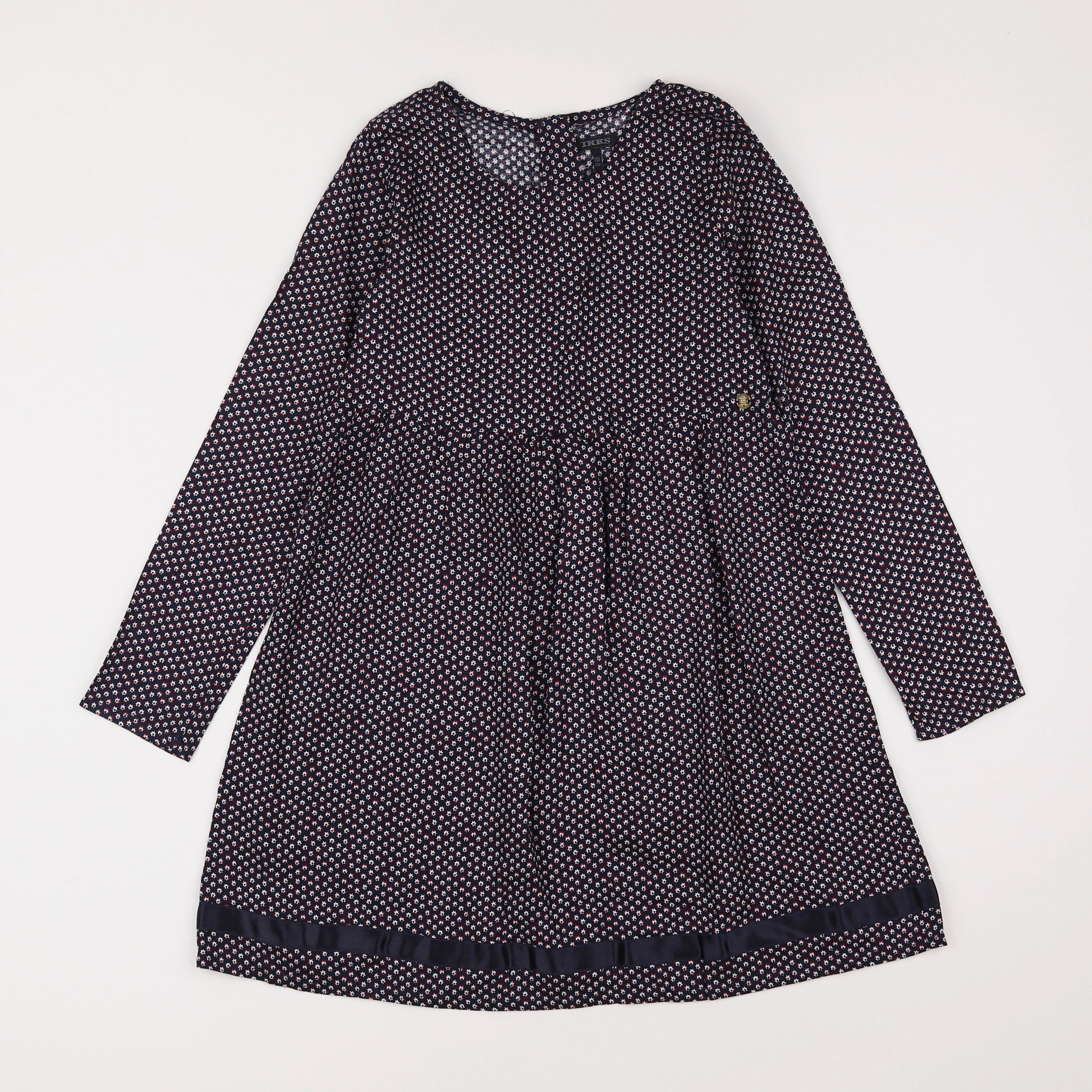 IKKS - robe bleu - 10 ans