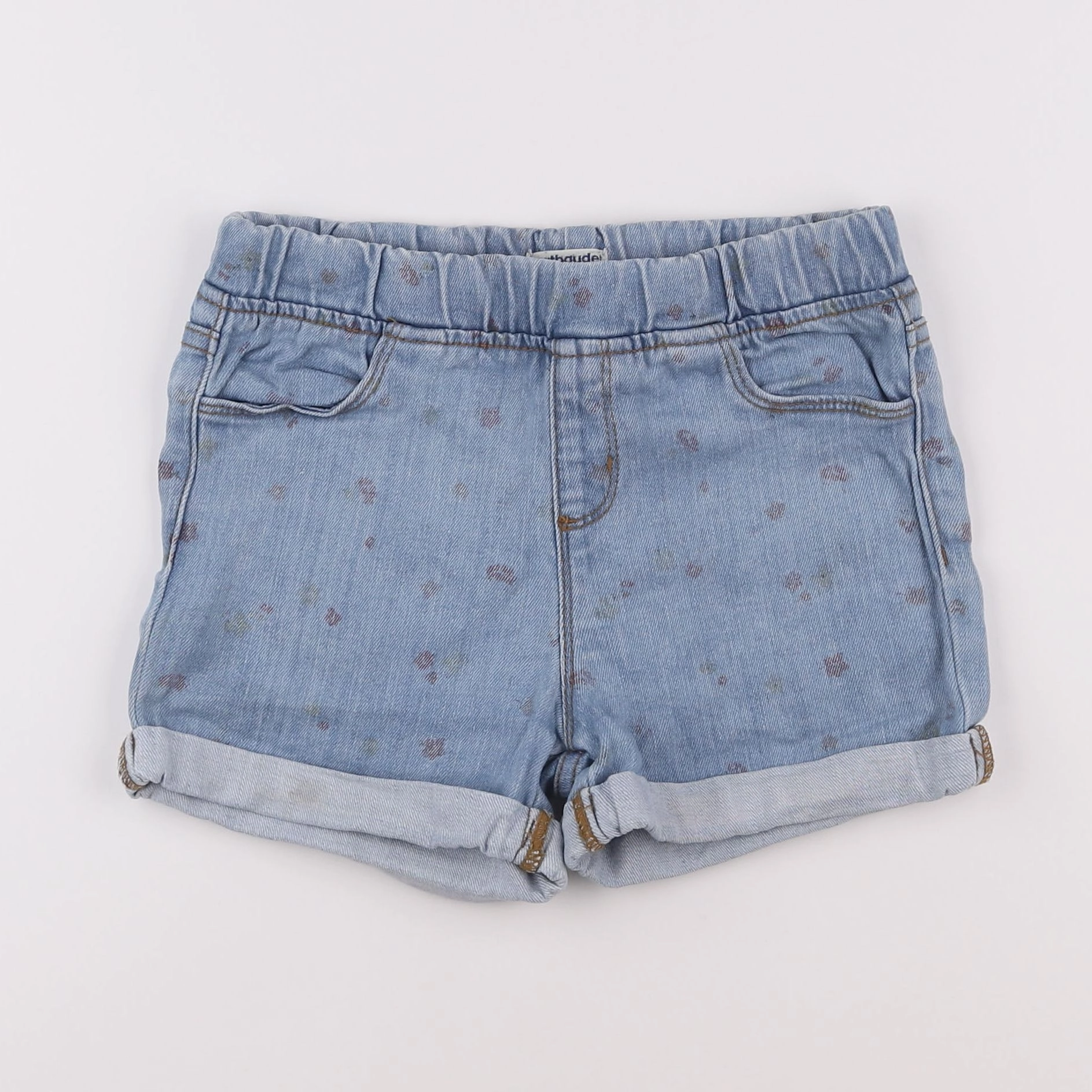 Vertbaudet - short bleu - 10 ans