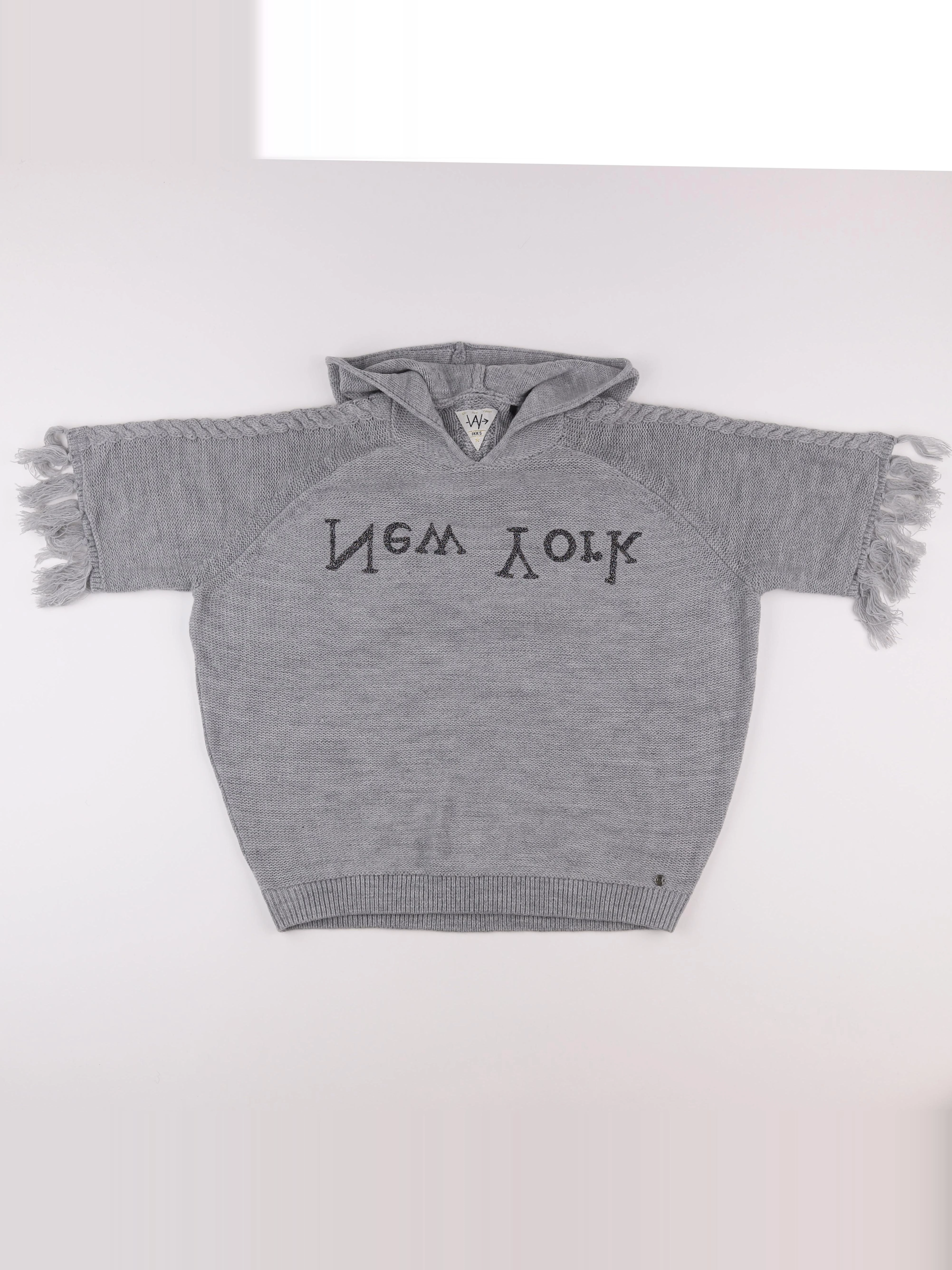 IKKS - pull gris - 14 ans