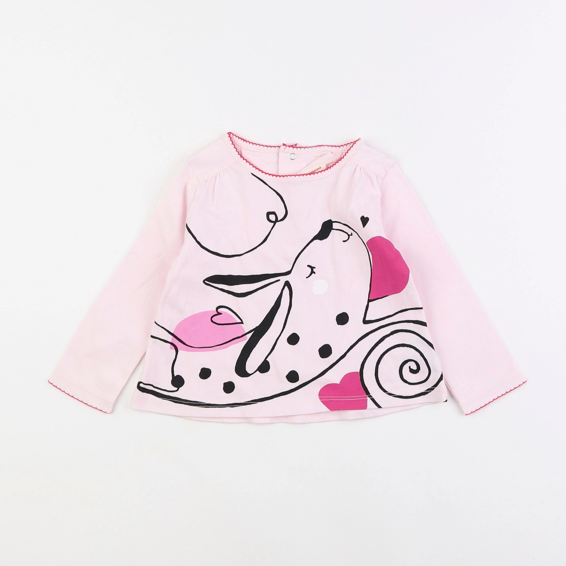 Catimini - tee-shirt rose - 18 mois