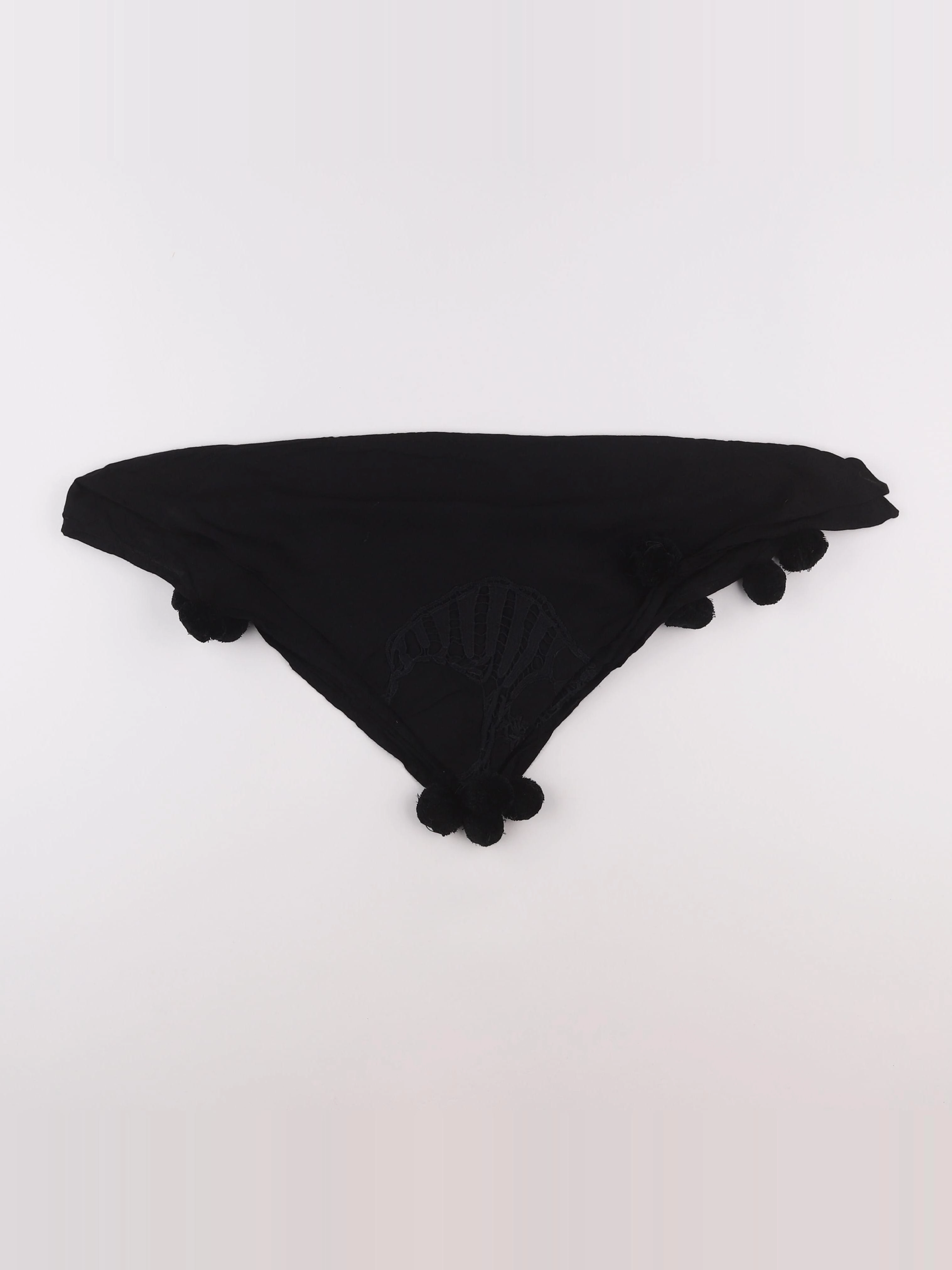 IKKS - foulard noir - 5/10 ans