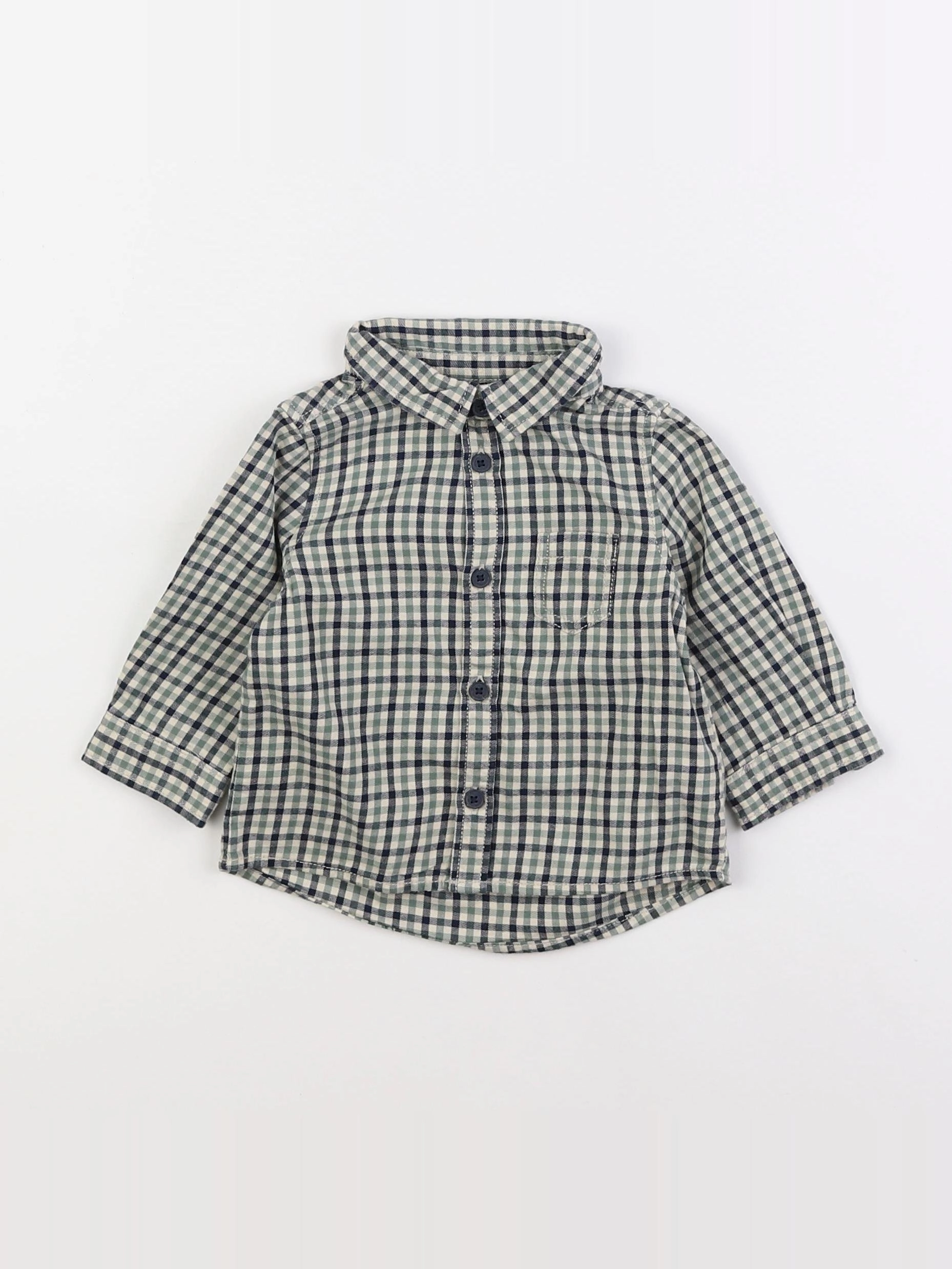 Tape à l'oeil - chemise multicolore - 6 mois