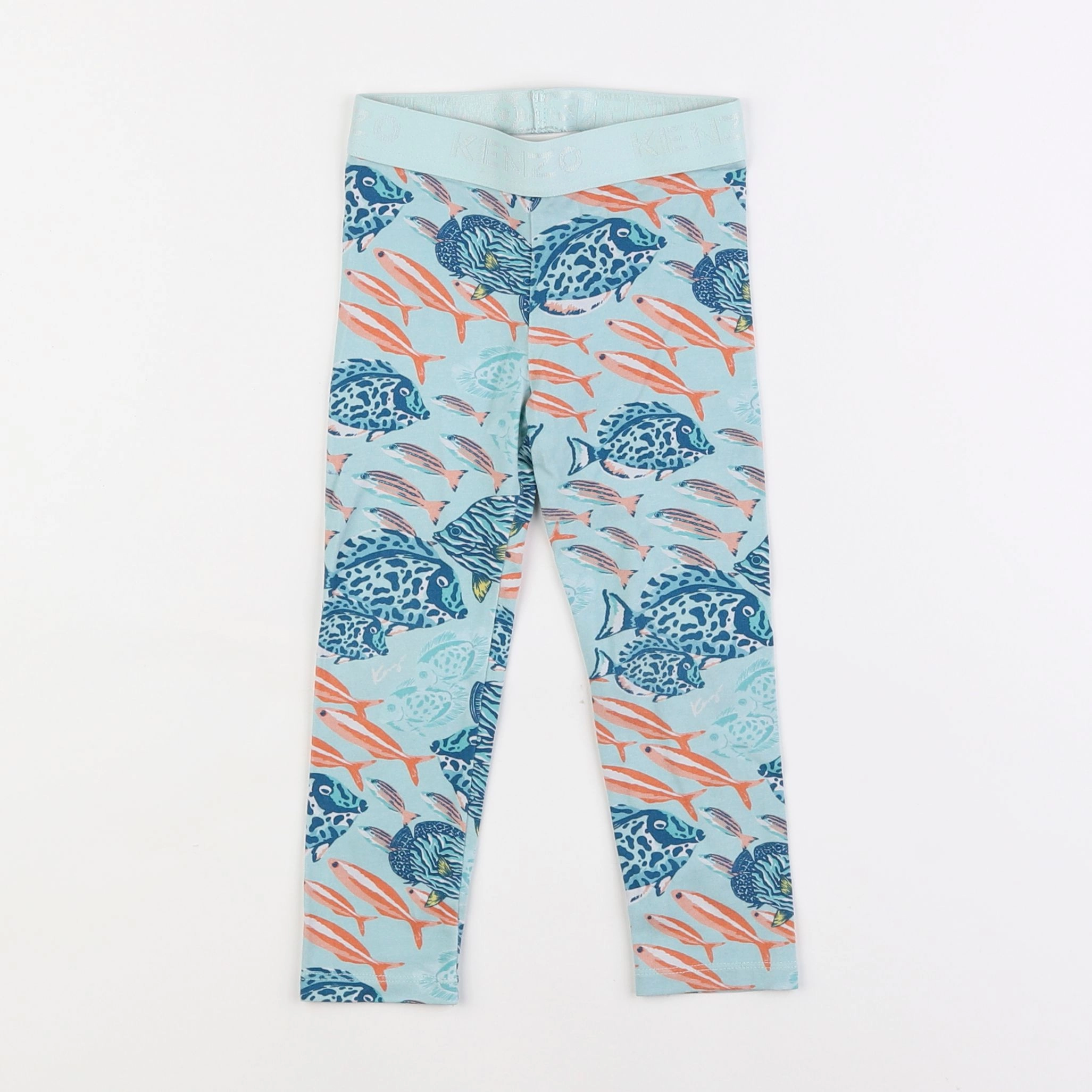 Kenzo - legging bleu - 3 ans