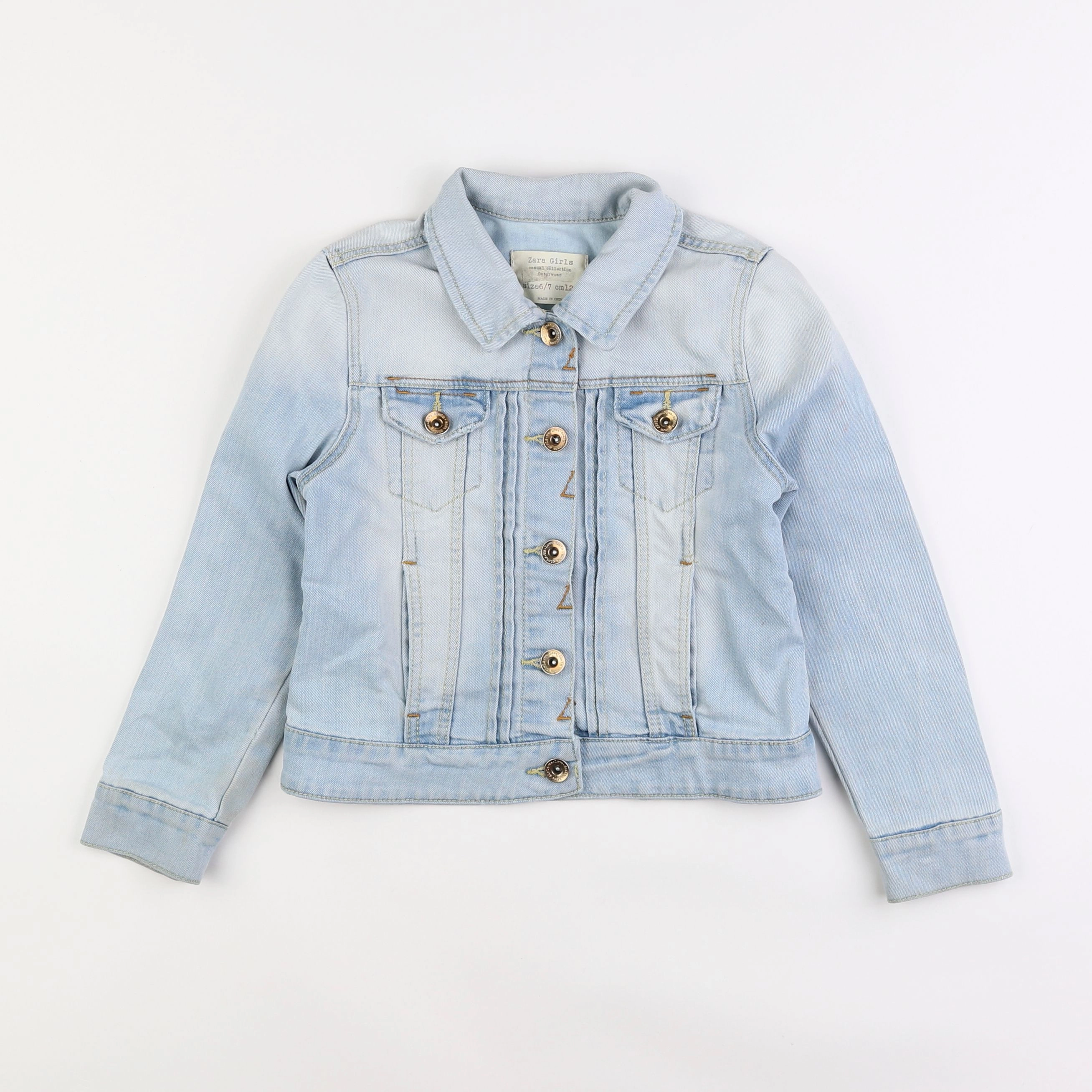 Zara - veste bleu - 6/7 ans