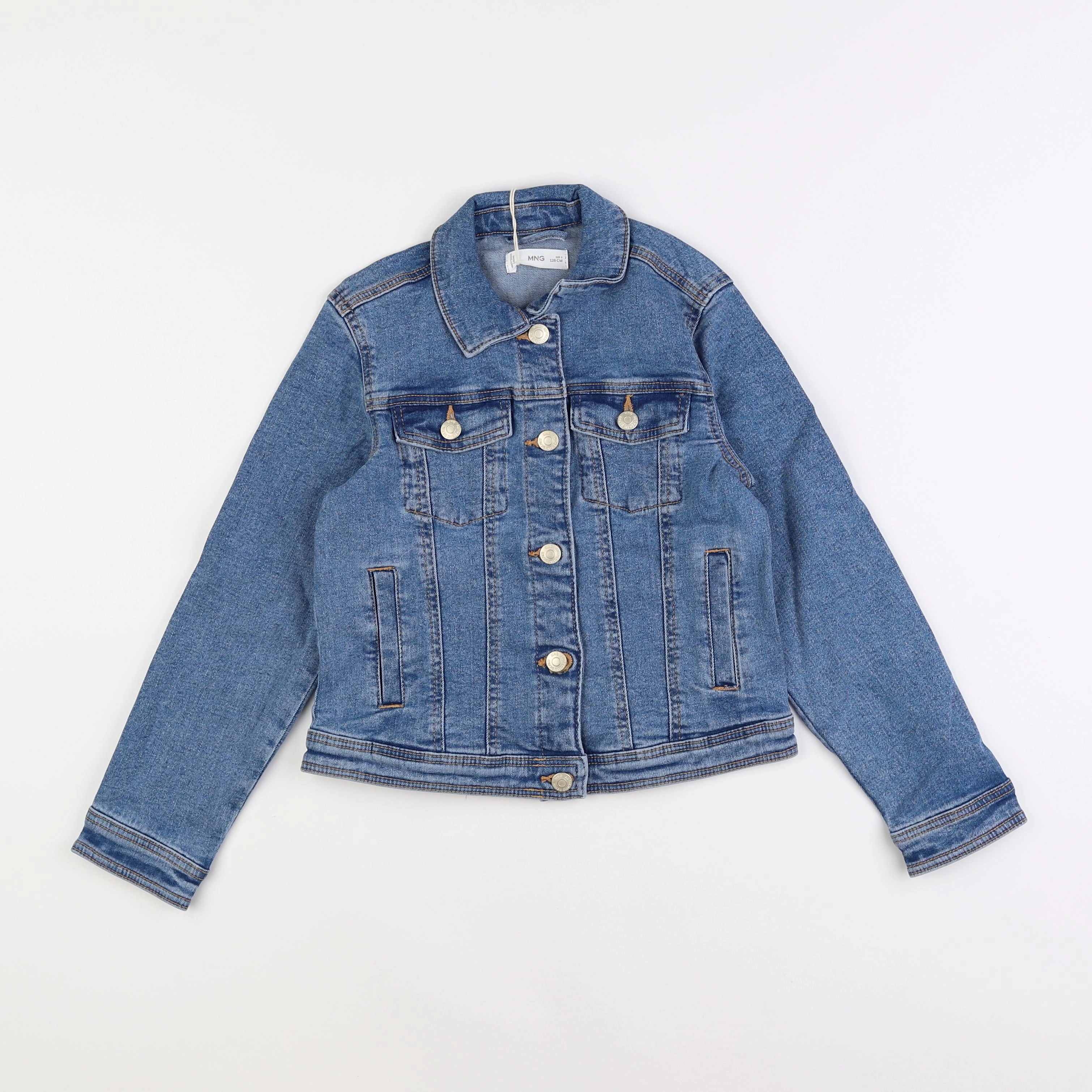 Mango - veste bleu - 8 ans