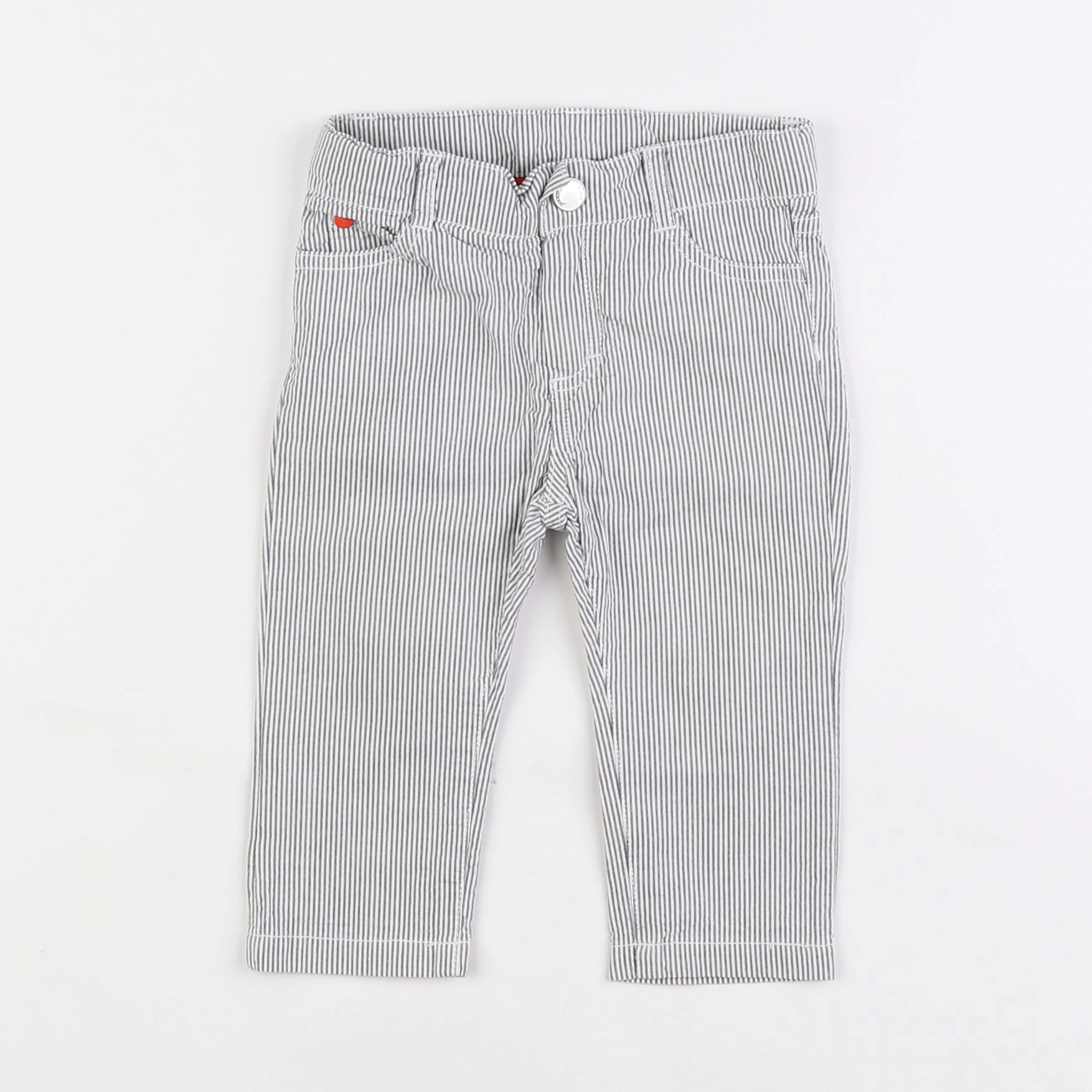 Jacadi - pantalon gris - 12 mois
