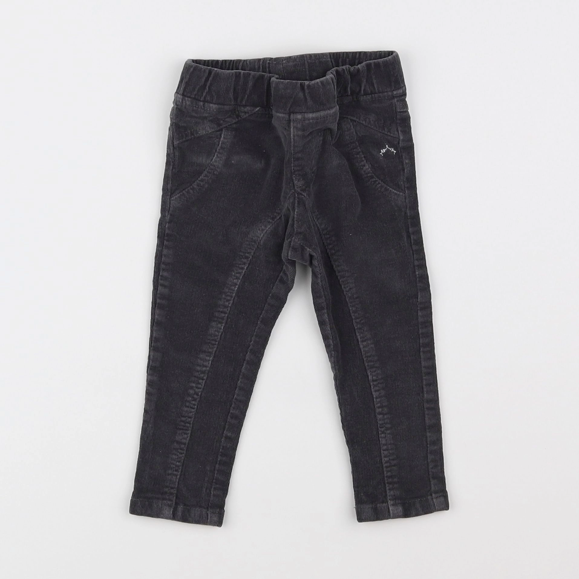 Nanos baby - jegging gris - 12 mois