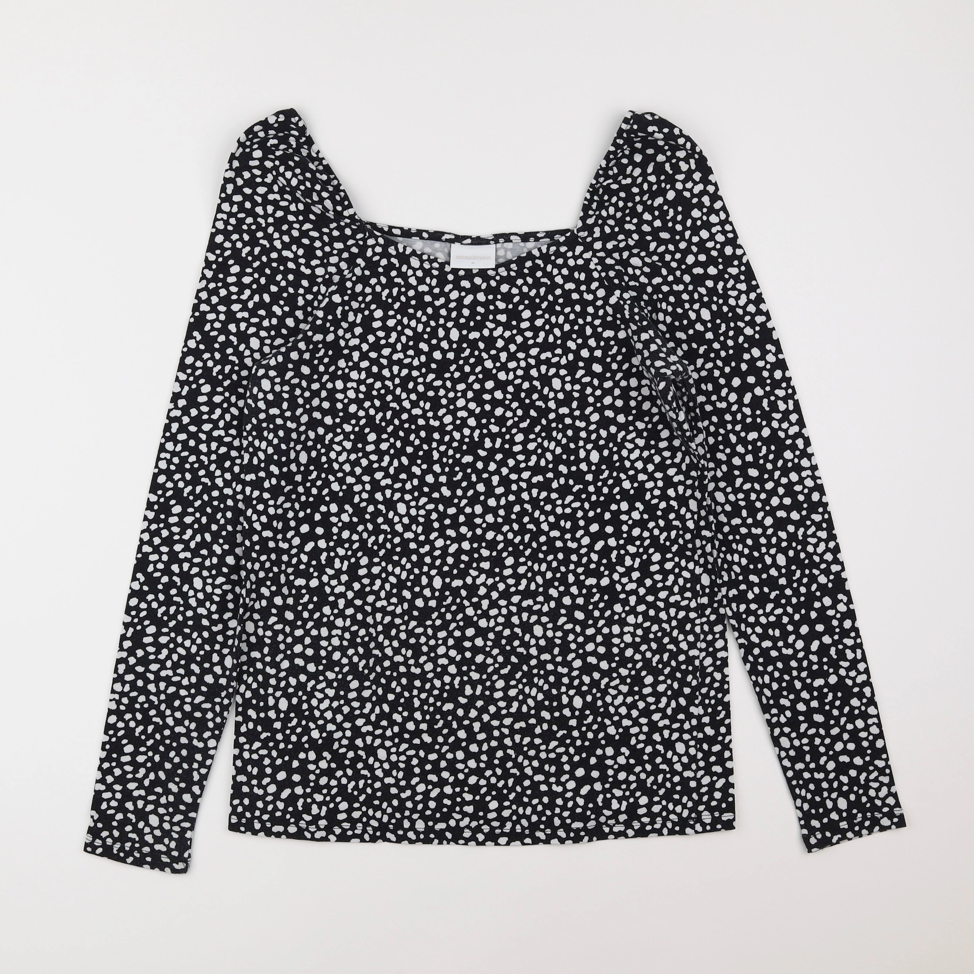Mamalicious - tee-shirt grossesse noir, blanc - 38