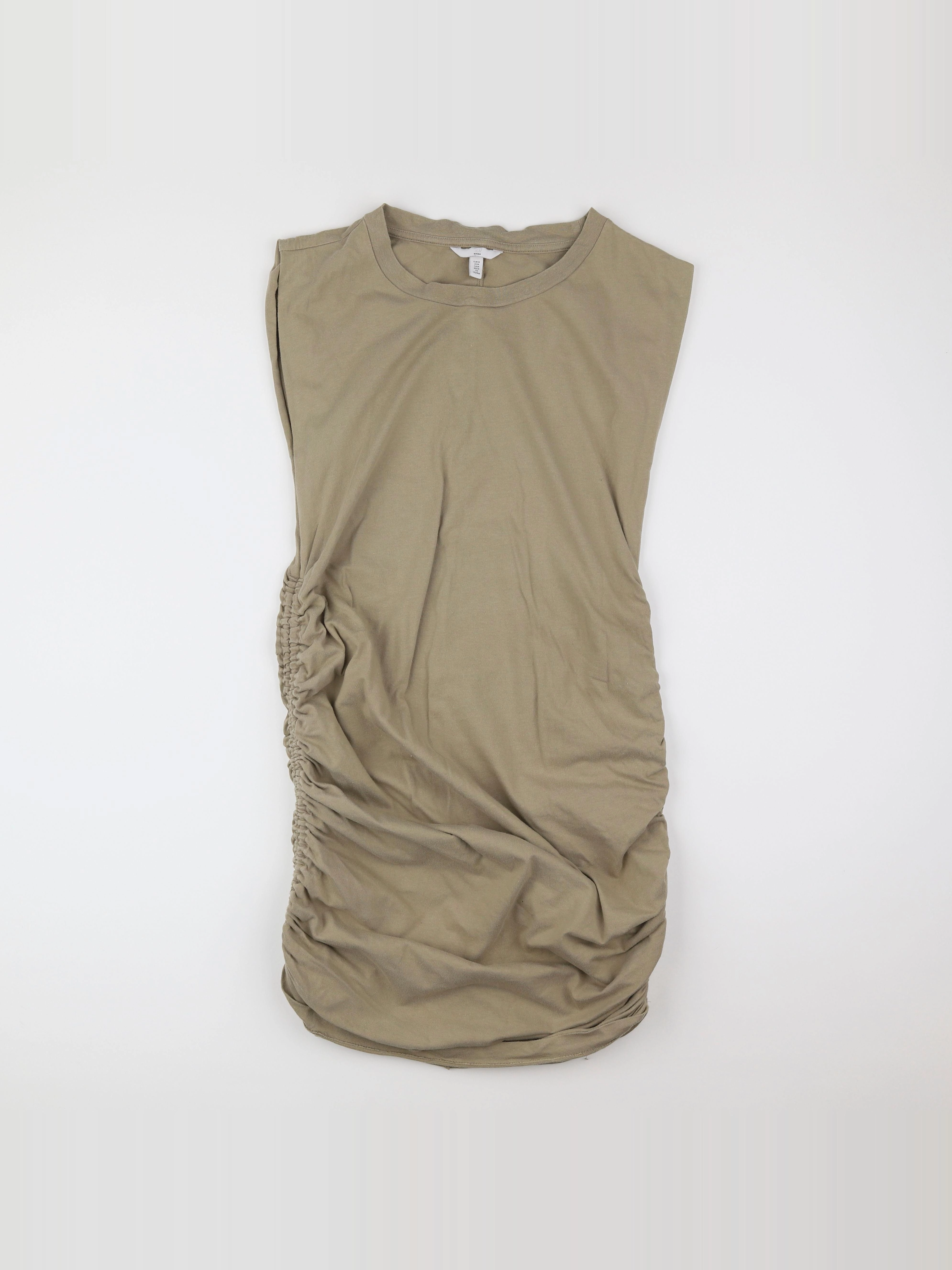 H&M - robe grossesse vert - 38