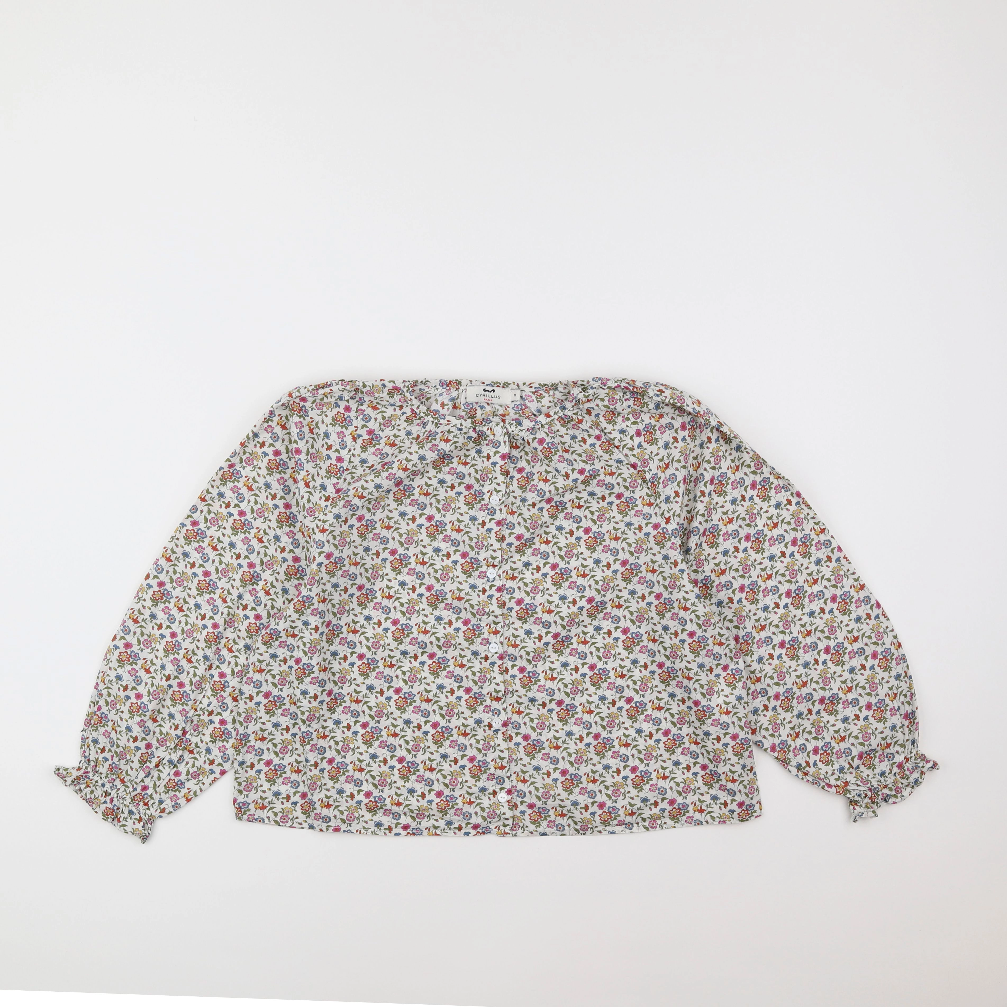 Cyrillus - blouse multicolore - 10 ans