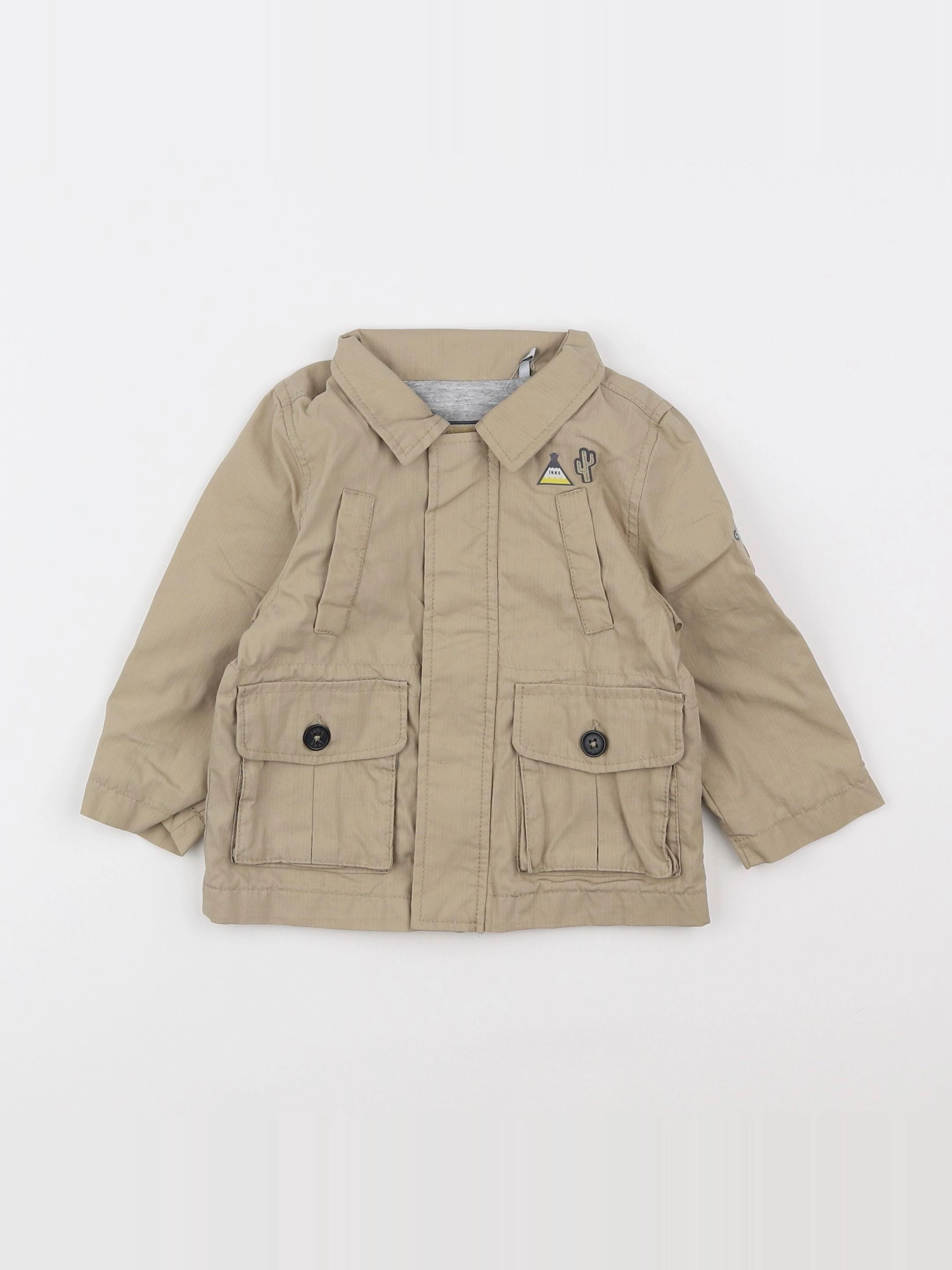 IKKS - veste marron - 12 mois