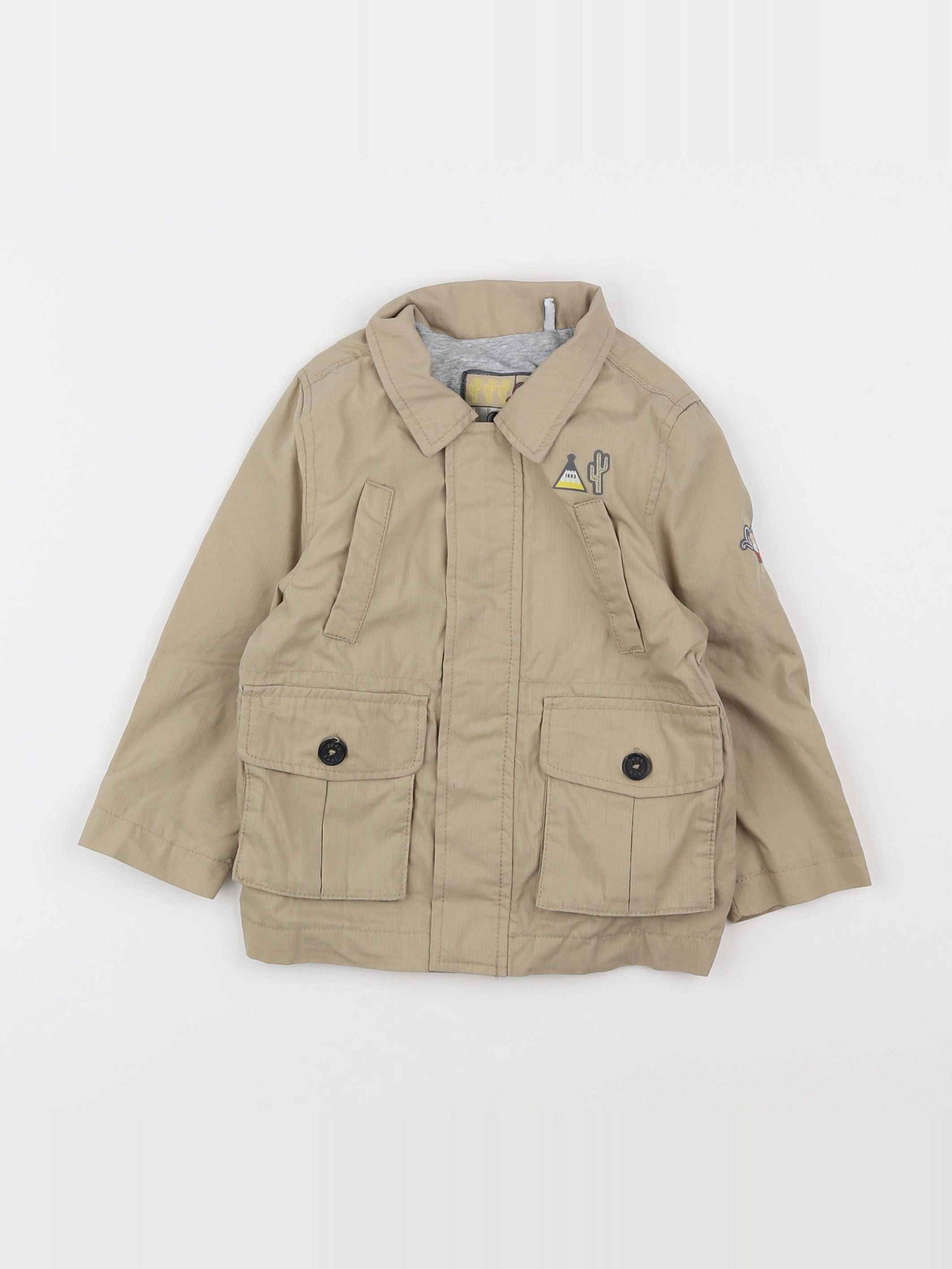 IKKS - veste marron - 18 mois