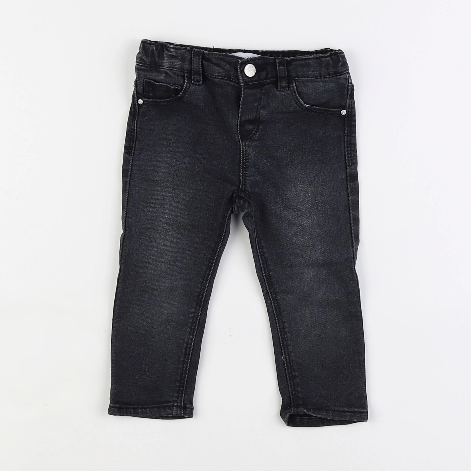 Zara - jean noir - 12/18 mois