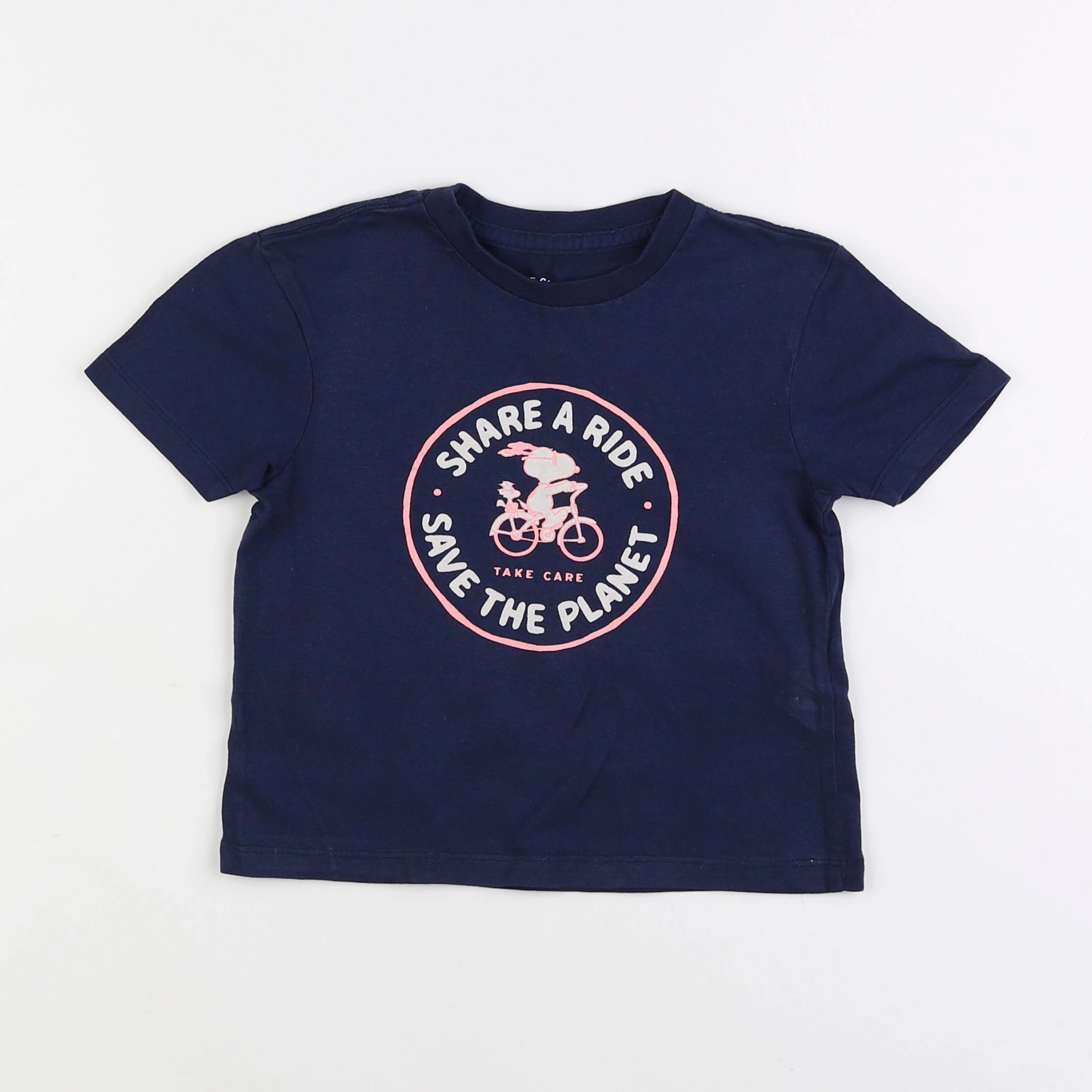 Cyrillus - tee-shirt bleu - 4 ans