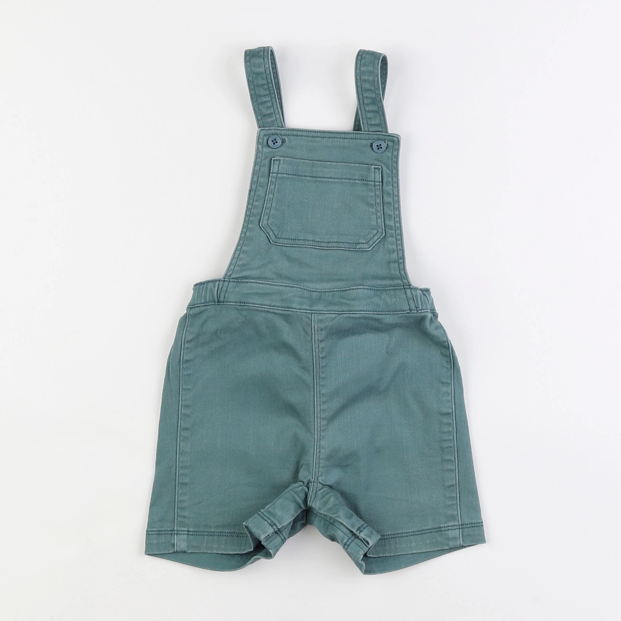 Petit Bateau - salopette vert - 18 mois