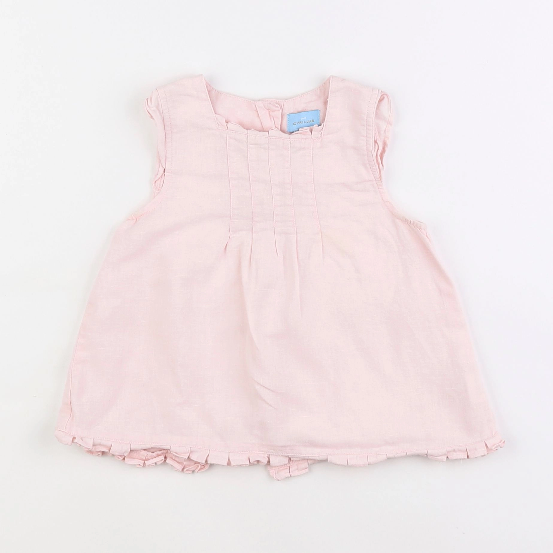 Cyrillus - blouse rose - 2 ans