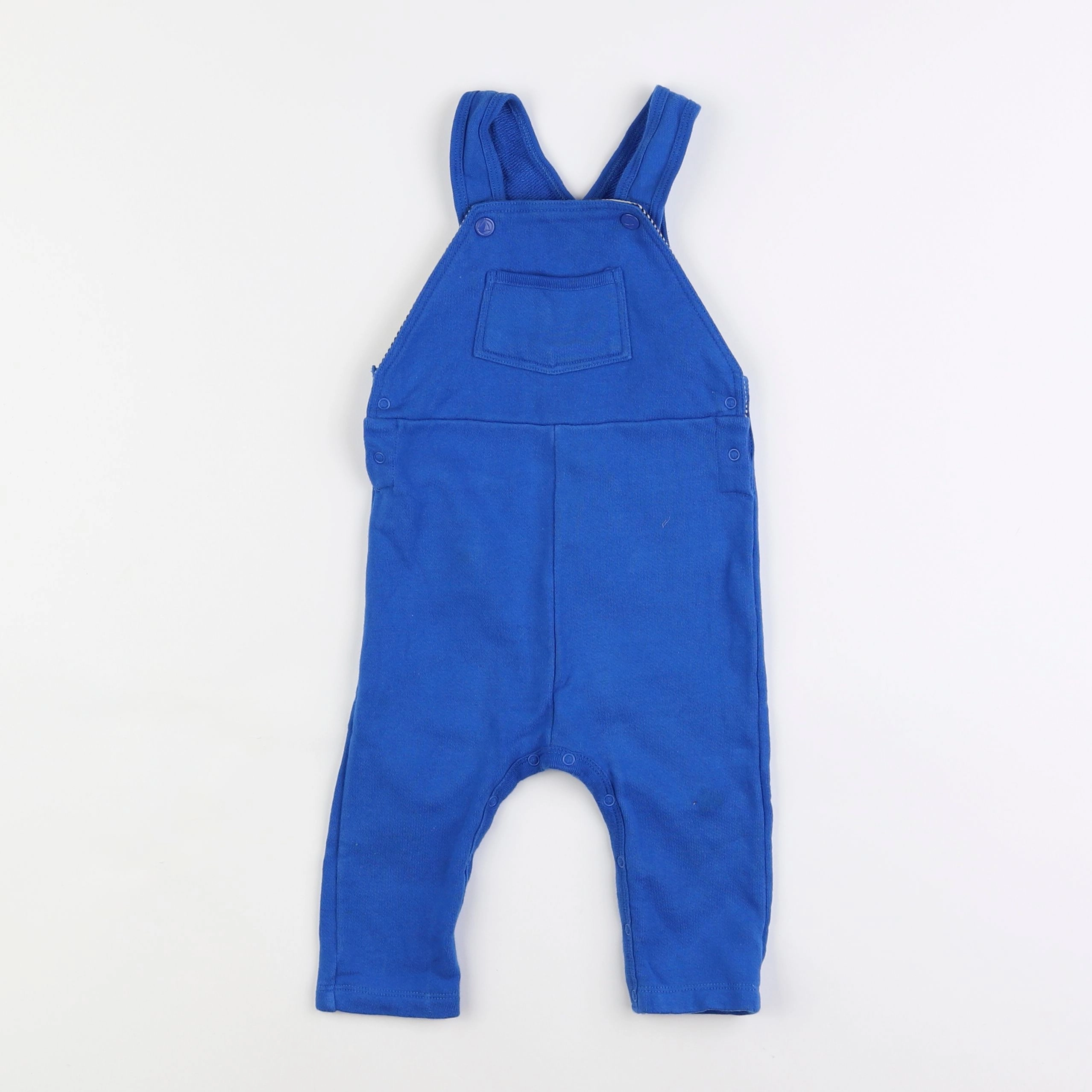 Petit Bateau - combinaison bleu - 12 mois