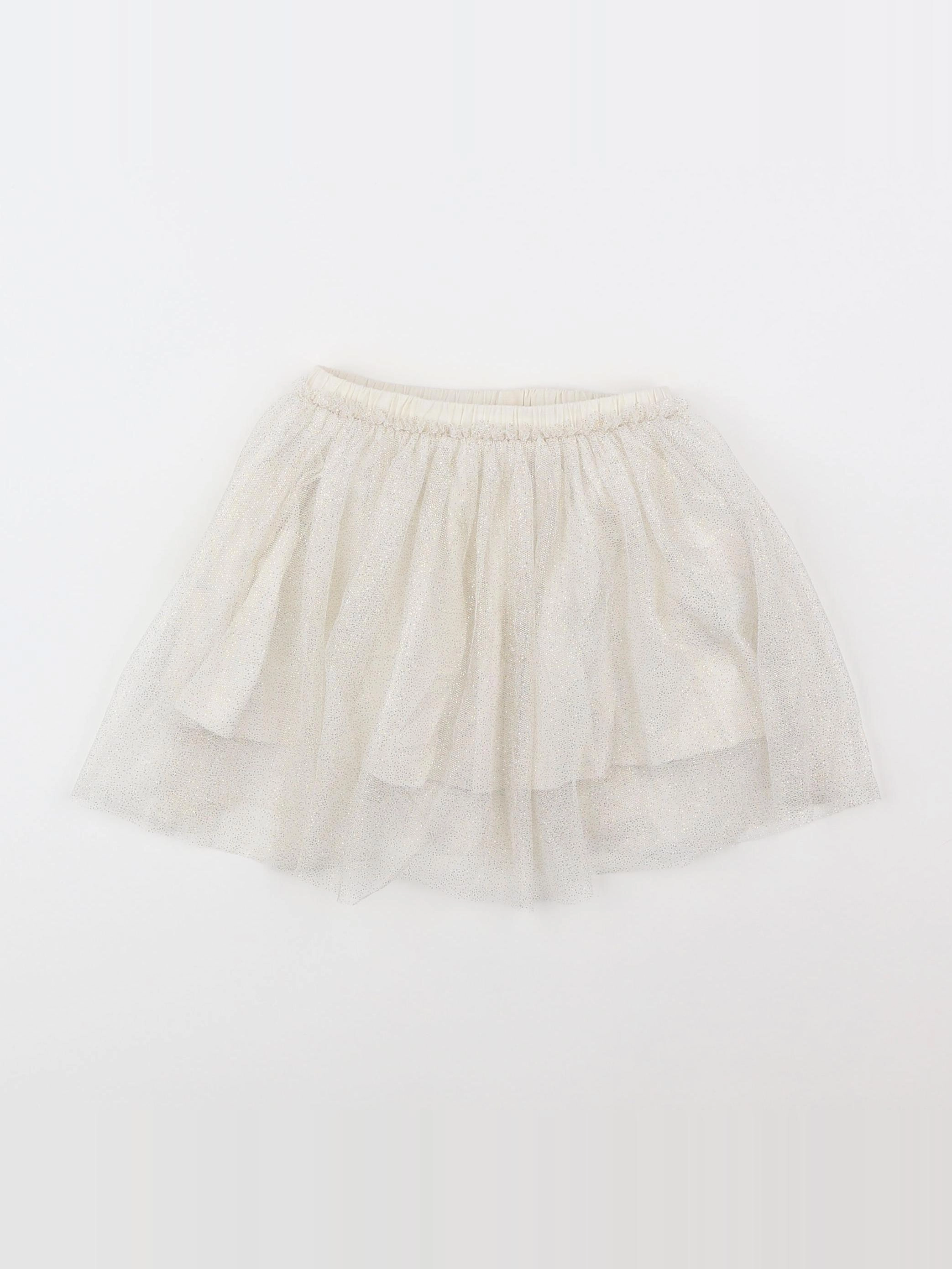 Zara - jupe blanc - 18 mois à 2 ans